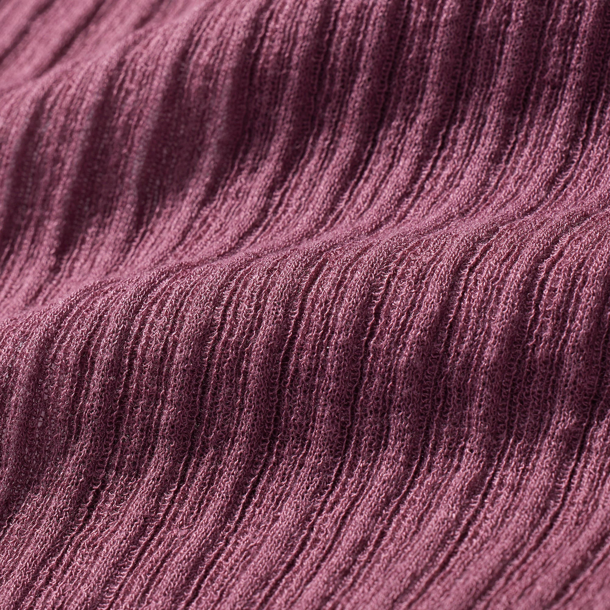 SHEER KNIT TANK | BEET ADDITIONAL FABRIC DETAILS @ | about this fabric