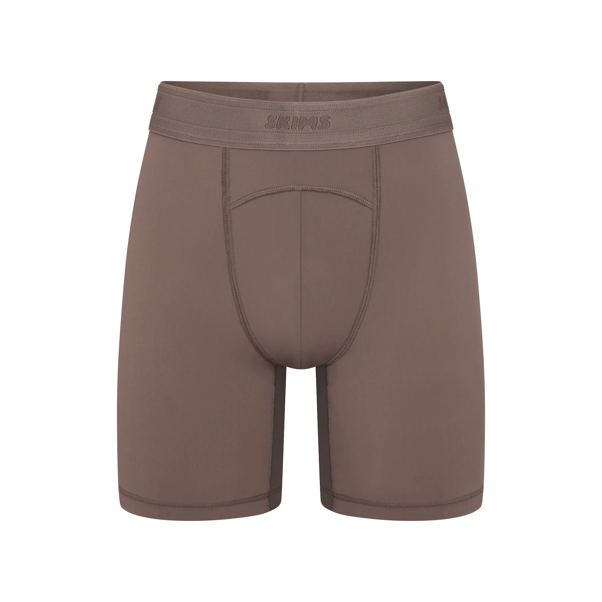 SKIMS SPORT MENS 7" BOXER BRIEF | AMETHYST (MENS BOXERS) FLAT ON A WHITE BACKGROUND | FLT