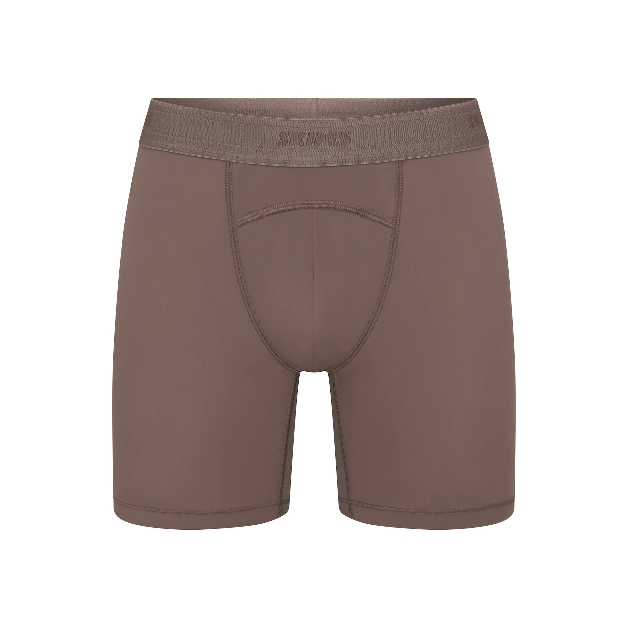 SKIMS SPORT MENS 5" BOXER BRIEF | AMETHYST (MENS BOXERS) FLAT ON A WHITE BACKGROUND | FLT