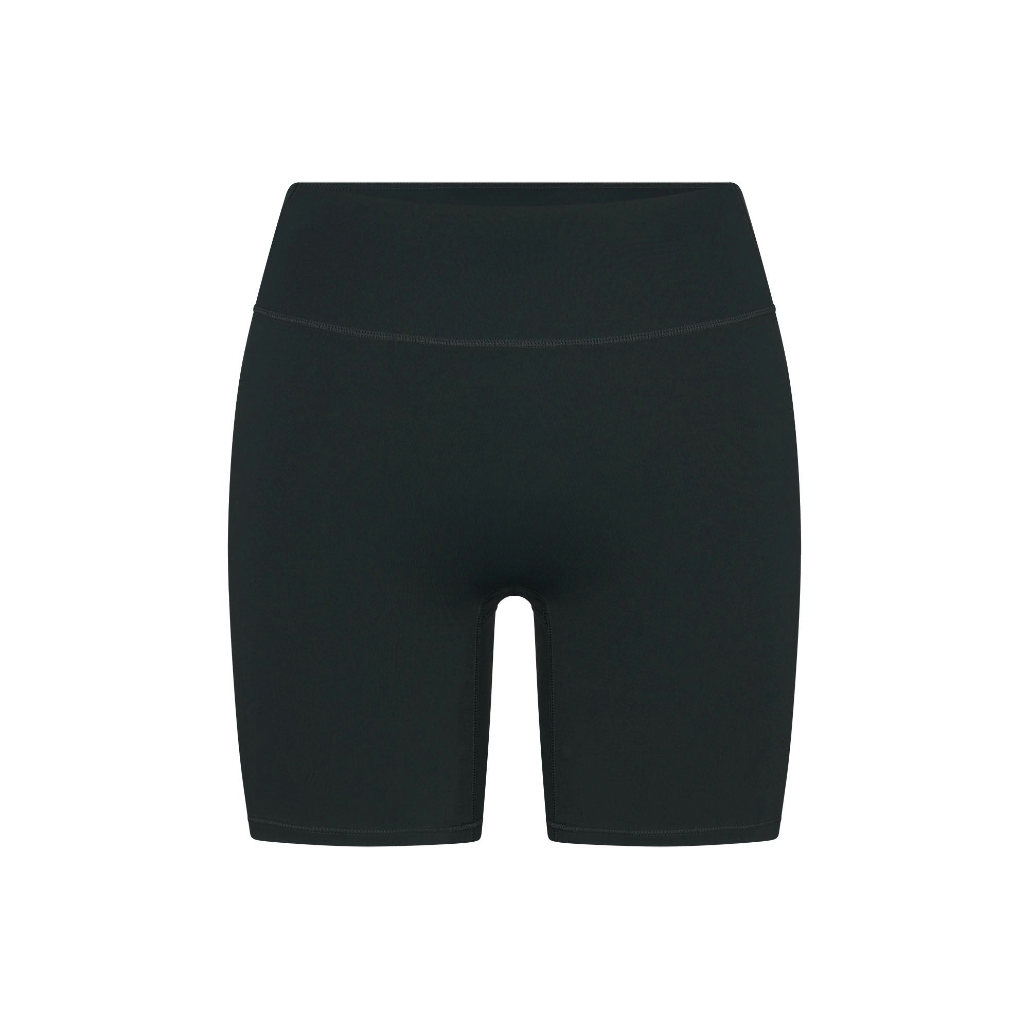 NikeSKIMS MATTE 5" BIKER SHORT | DARK TEAL FLAT ON A WHITE BACKGROUND | FLT