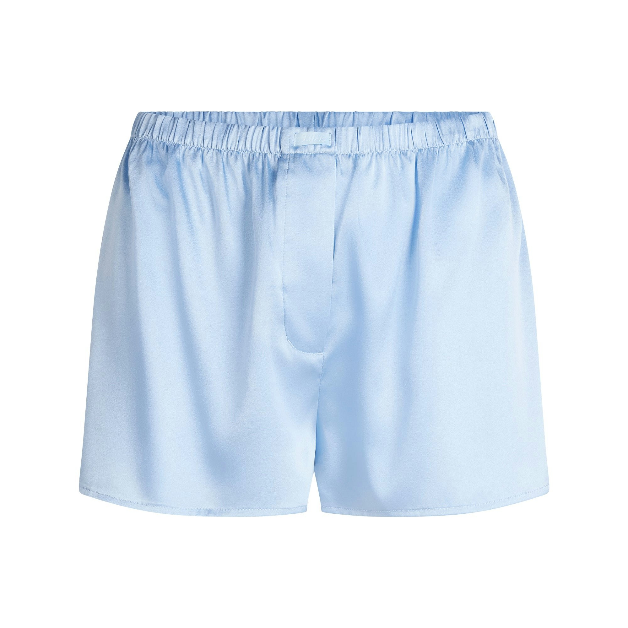 SILK BOXER | GLACIER FLAT ON A WHITE BACKGROUND | FLT