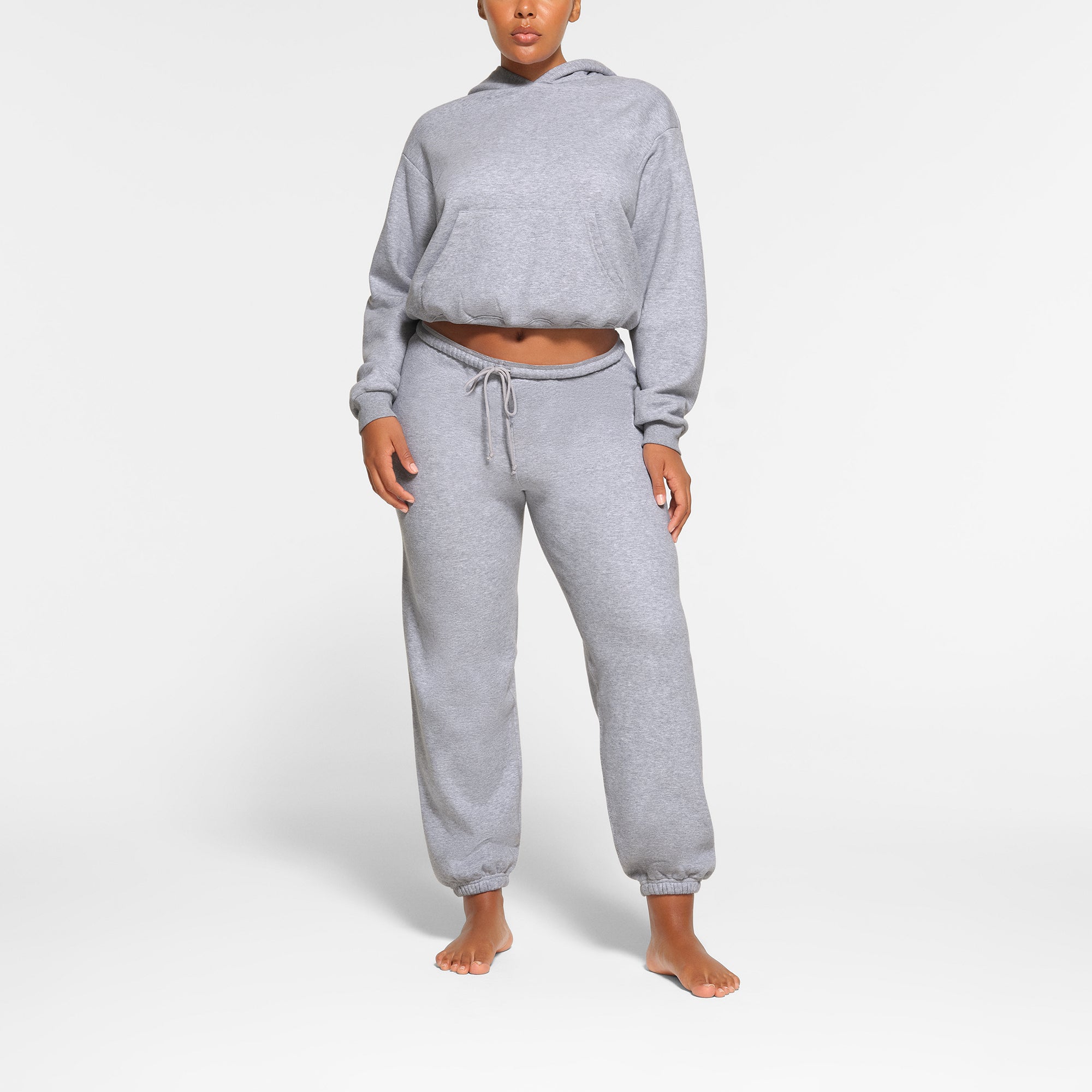 Cotton fleece sweatpants sale
