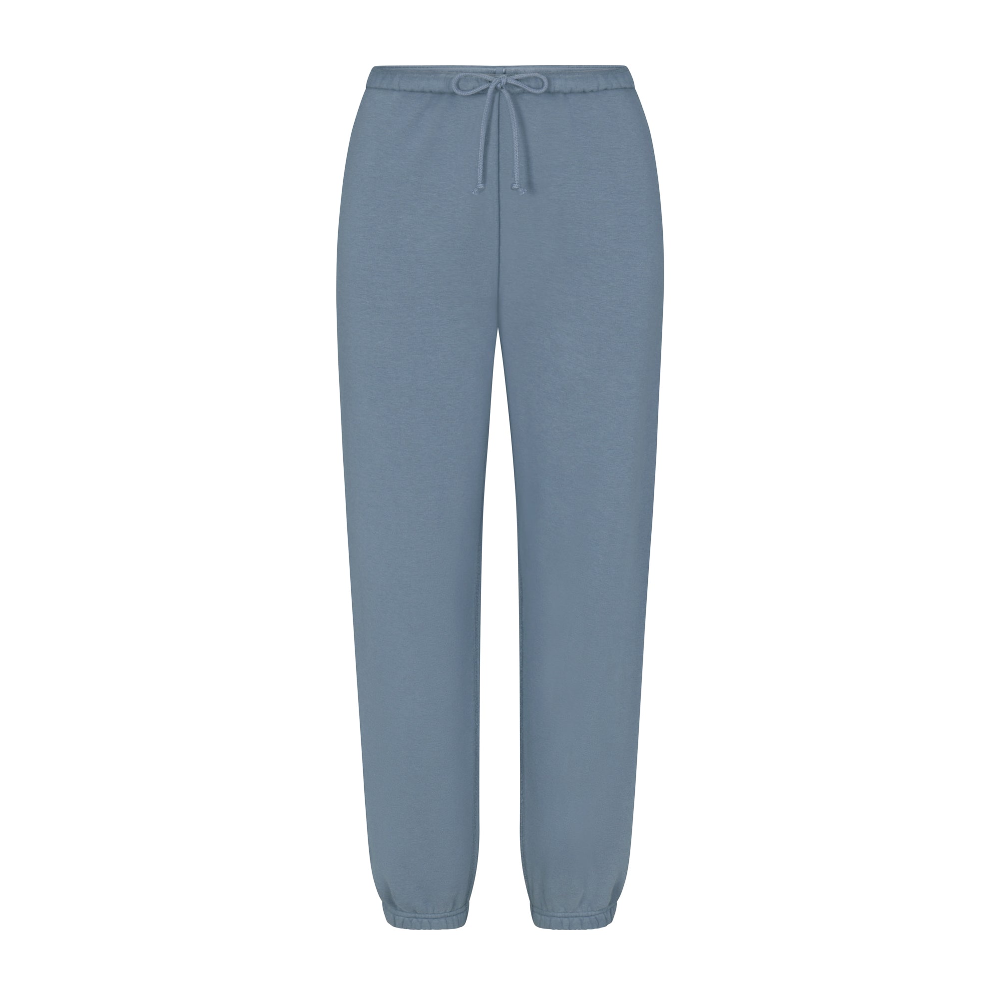 COTTON FLEECE JOGGER STEEL BLUE