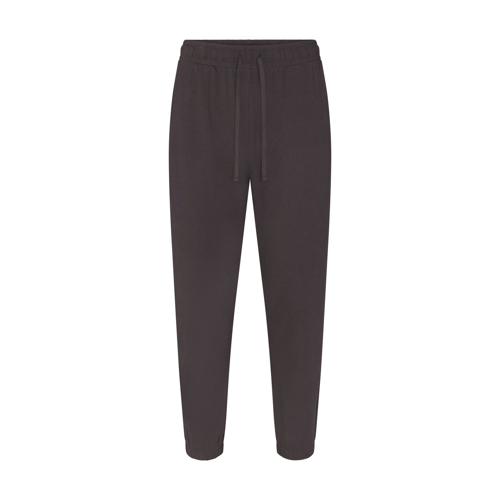 JERSEY LOUNGE MENS JOGGER | ASH (MENS JOGGERS, MENS BOTTOMS) LAYS FLAT ON A WHITE BACKGROUND | FLT