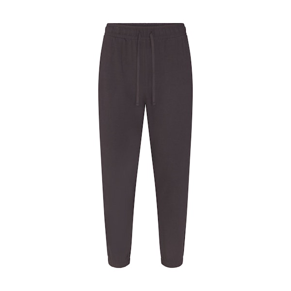JERSEY LOUNGE MENS JOGGER | ASH (MENS JOGGERS, MENS BOTTOMS) LAYS FLAT ON A WHITE BACKGROUND | FLT
