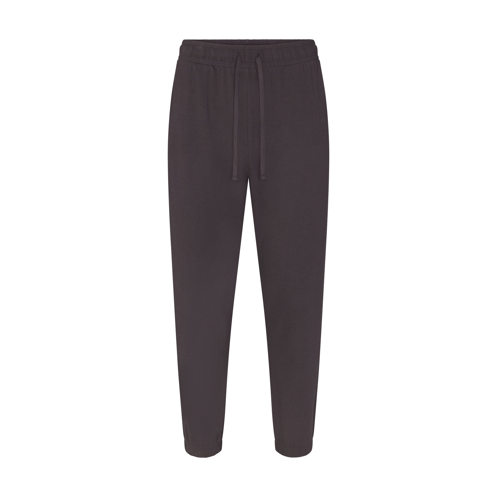 JERSEY LOUNGE MENS JOGGER | ASH (MENS JOGGERS, MENS BOTTOMS) LAYS FLAT ON A WHITE BACKGROUND | FLT