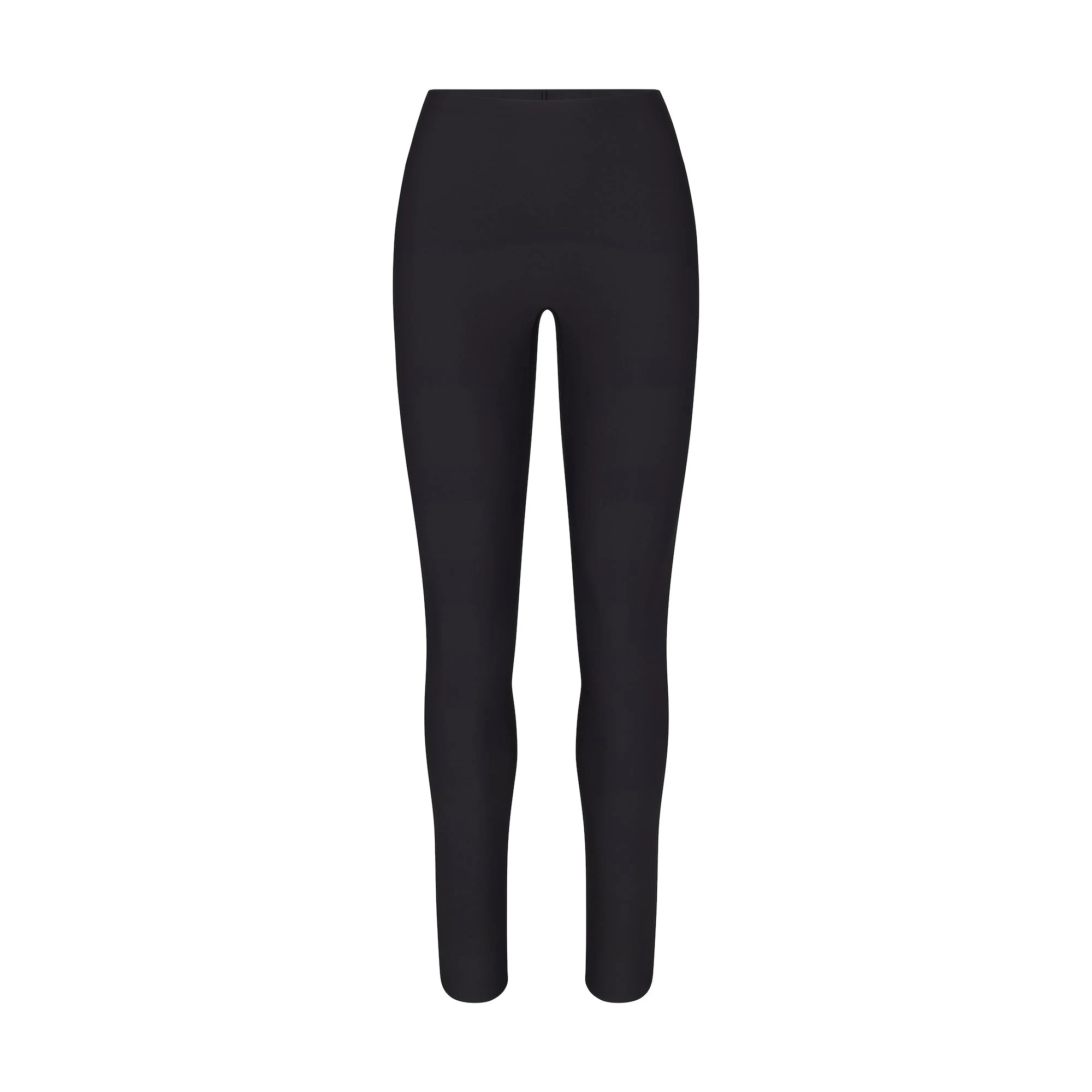 SKIMS BODY LEGGING | ONYX (SHAPEWEAR LEGGINGS, SHAPEWEAR) LAYS FLAT ON A WHITE BACKGROUND | FLT