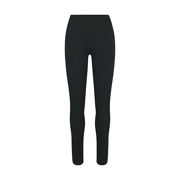 NikeSKIMS MATTE 26" LEGGING | DARK TEAL FLAT ON A WHITE BACKGROUND | FLT