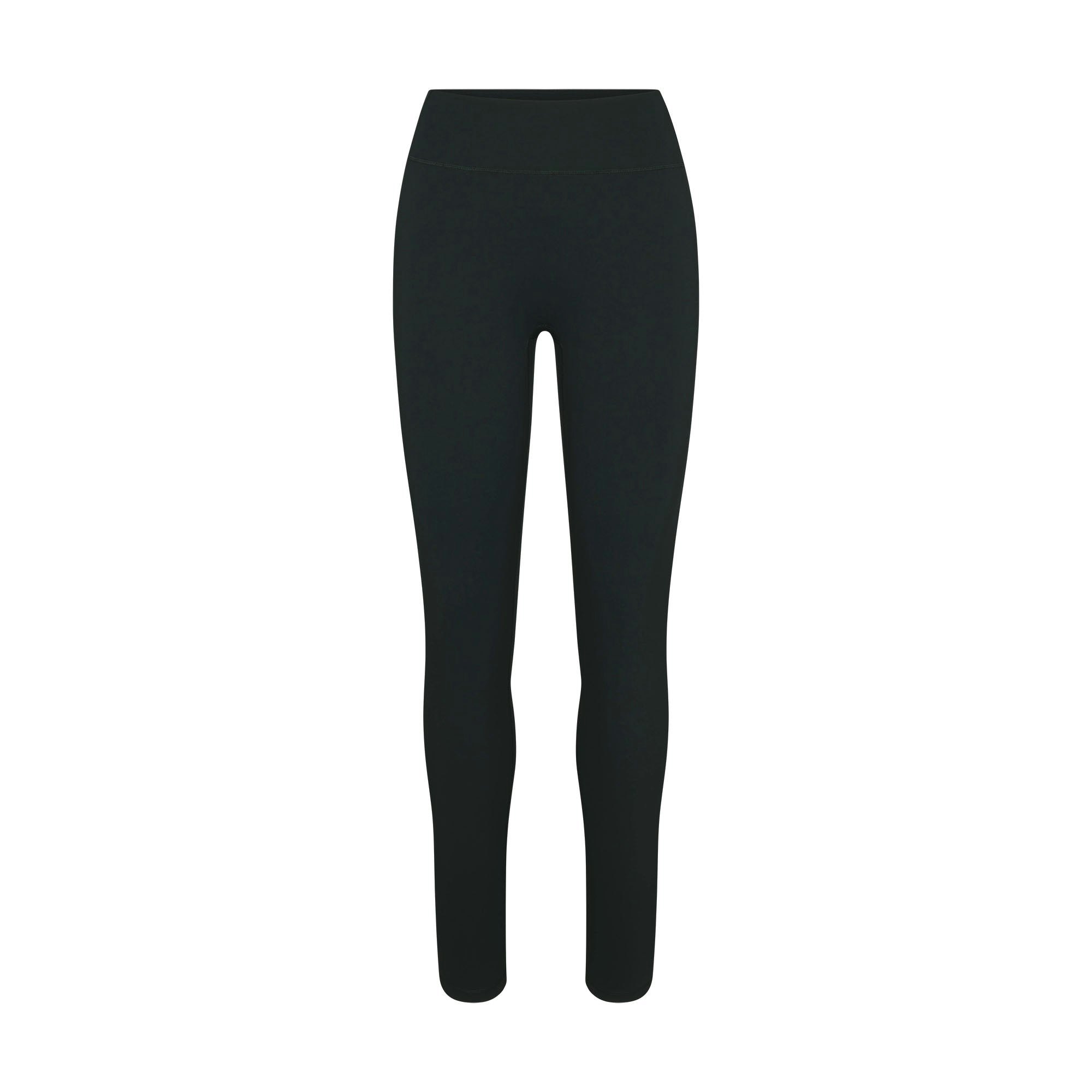 NikeSKIMS MATTE 26" LEGGING | DARK TEAL FLAT ON A WHITE BACKGROUND | FLT