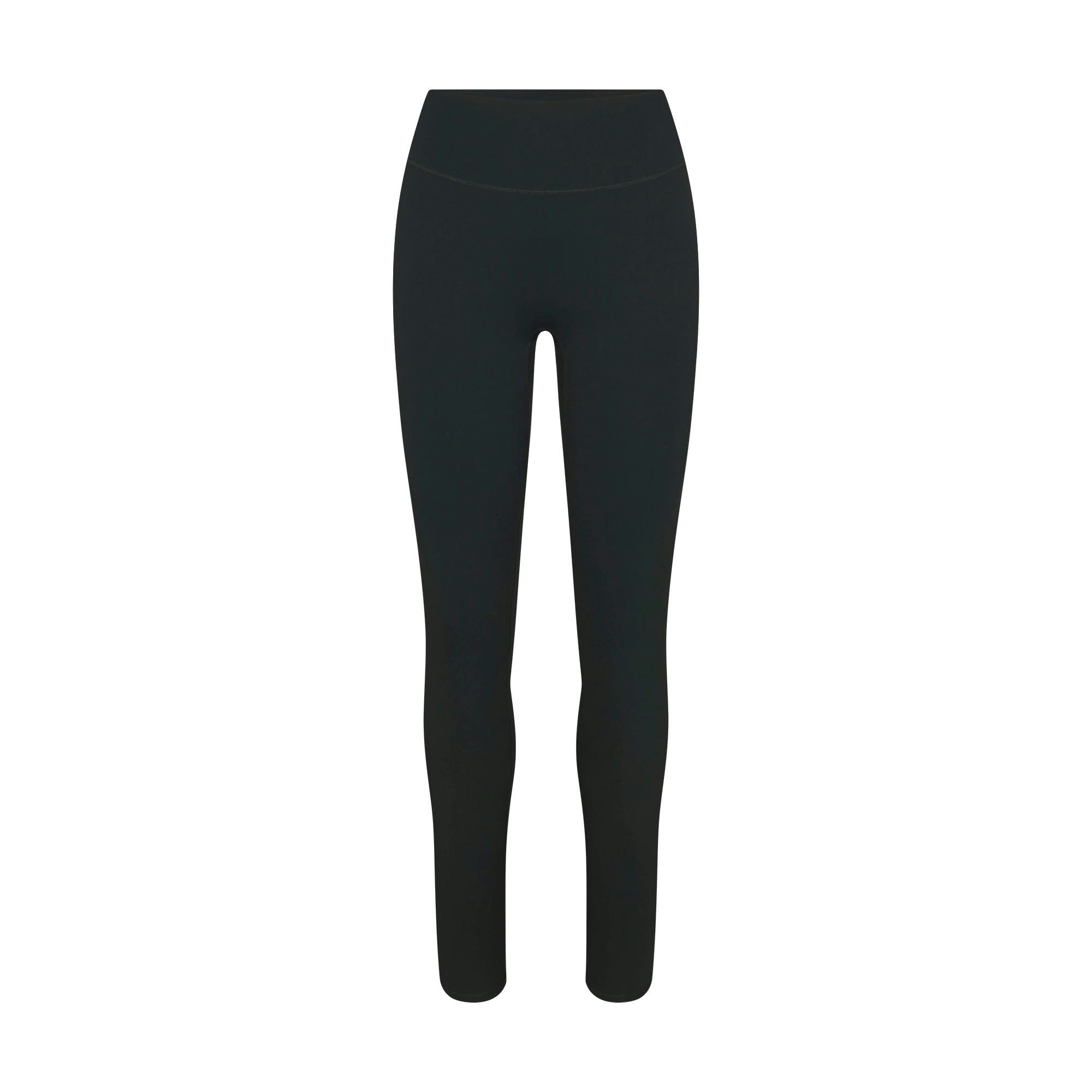 NikeSKIMS MATTE 29" LEGGING | DARK TEAL FLAT ON A WHITE BACKGROUND | FLT