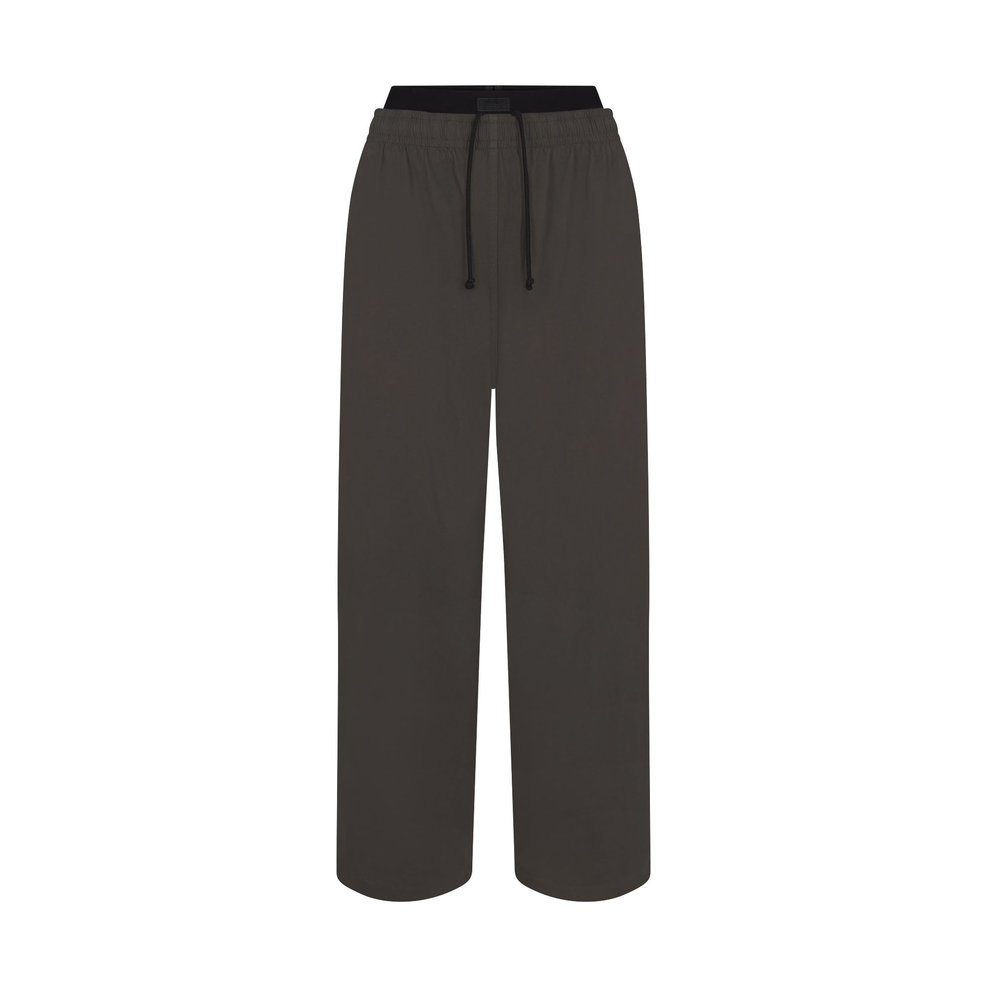 OUTDOOR JERSEY DOUBLE WAISTBAND PANT | WASHED ONYX | XXS
