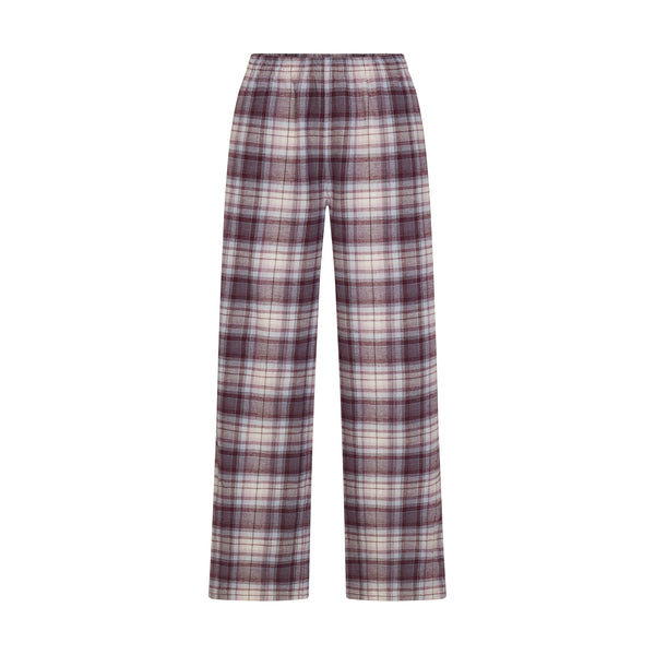 flannel sleep oversized pant by SKIMS