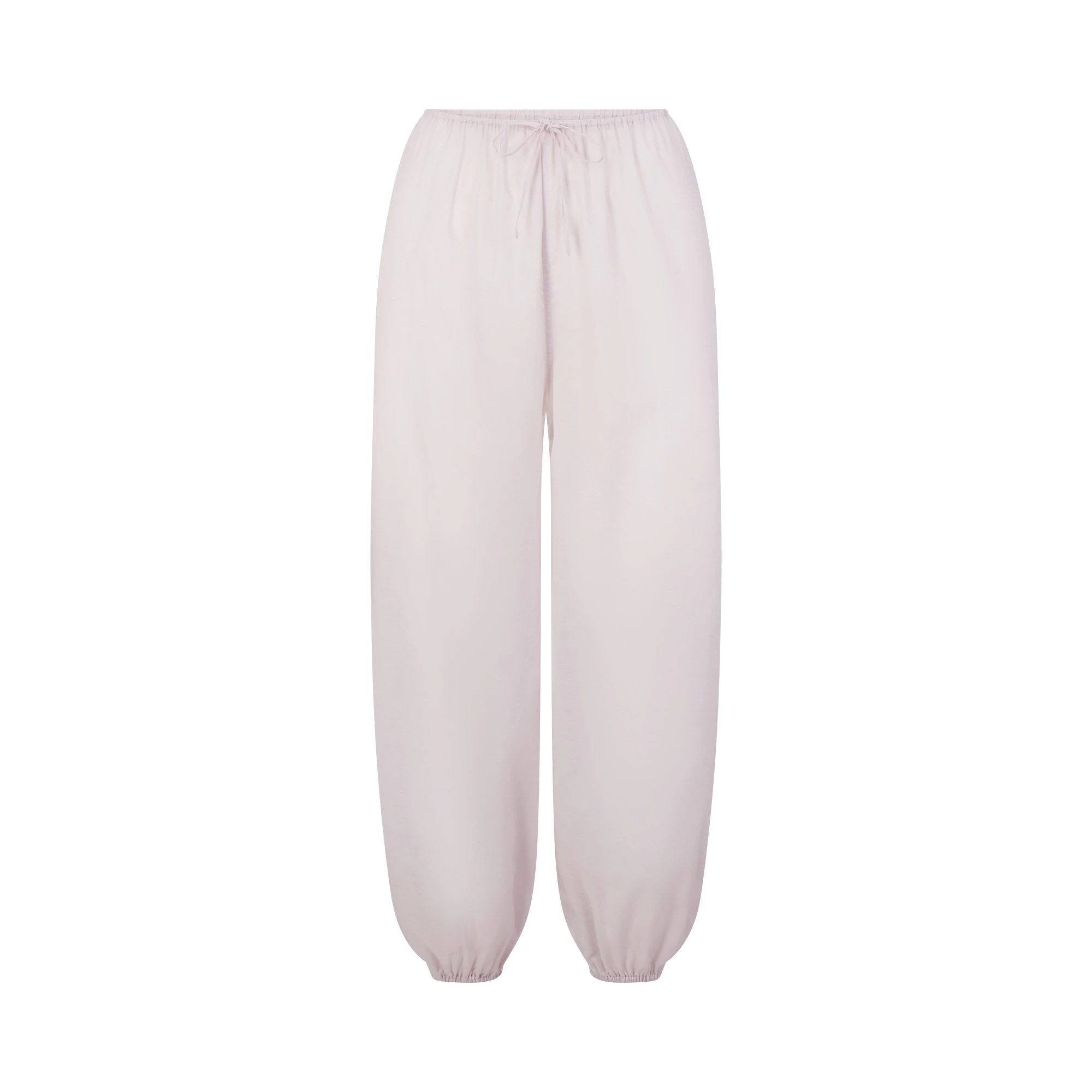 VOILE SLEEP BALLOON PANT | LIGHT LILAC FLAT ON A WHITE BACKGROUND | FLT