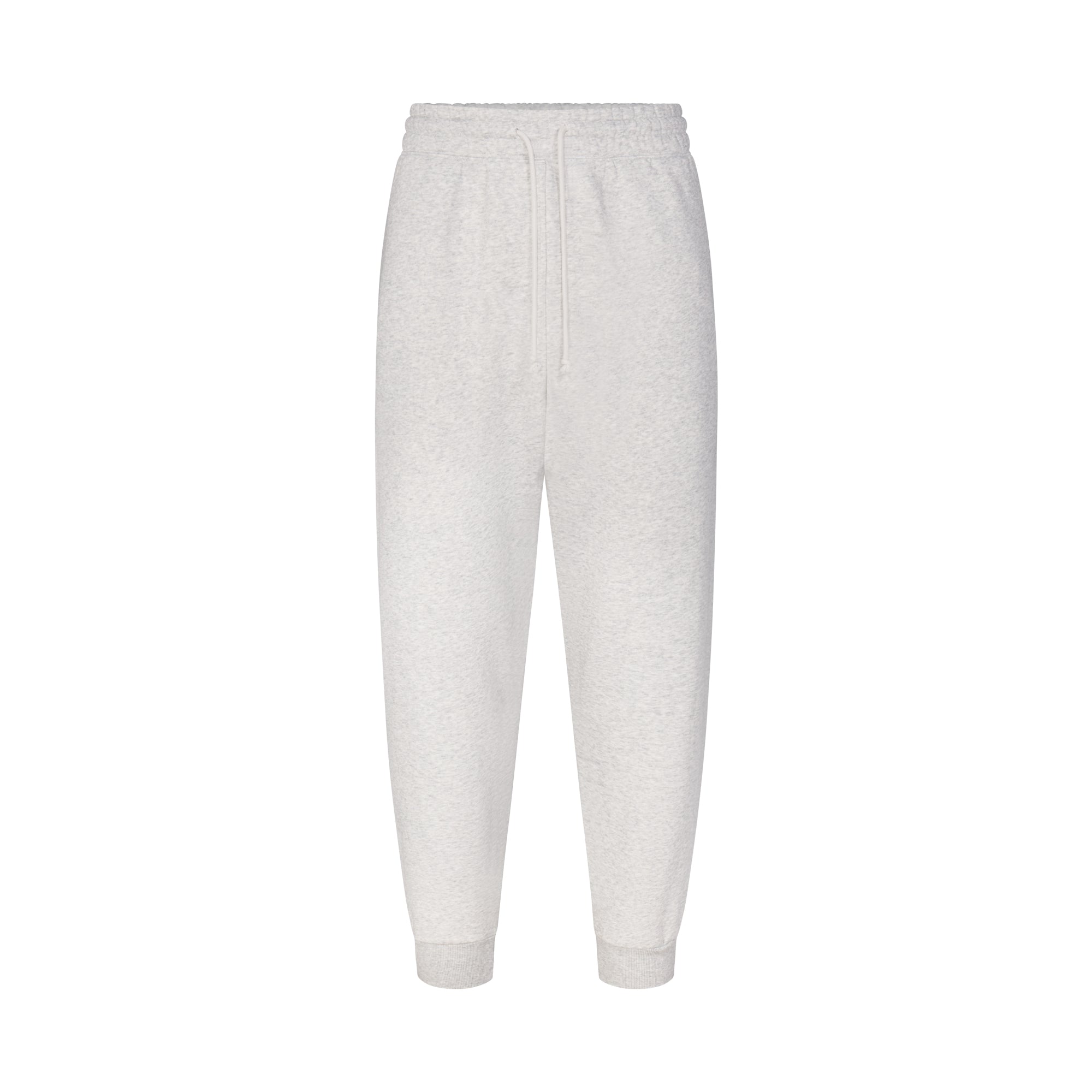 FLEECE LOUNGE MENS TAPERED JOGGER LIGHT HEATHER GREY
