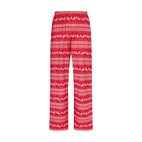 LOGO PLUSH POINTELLE PANT