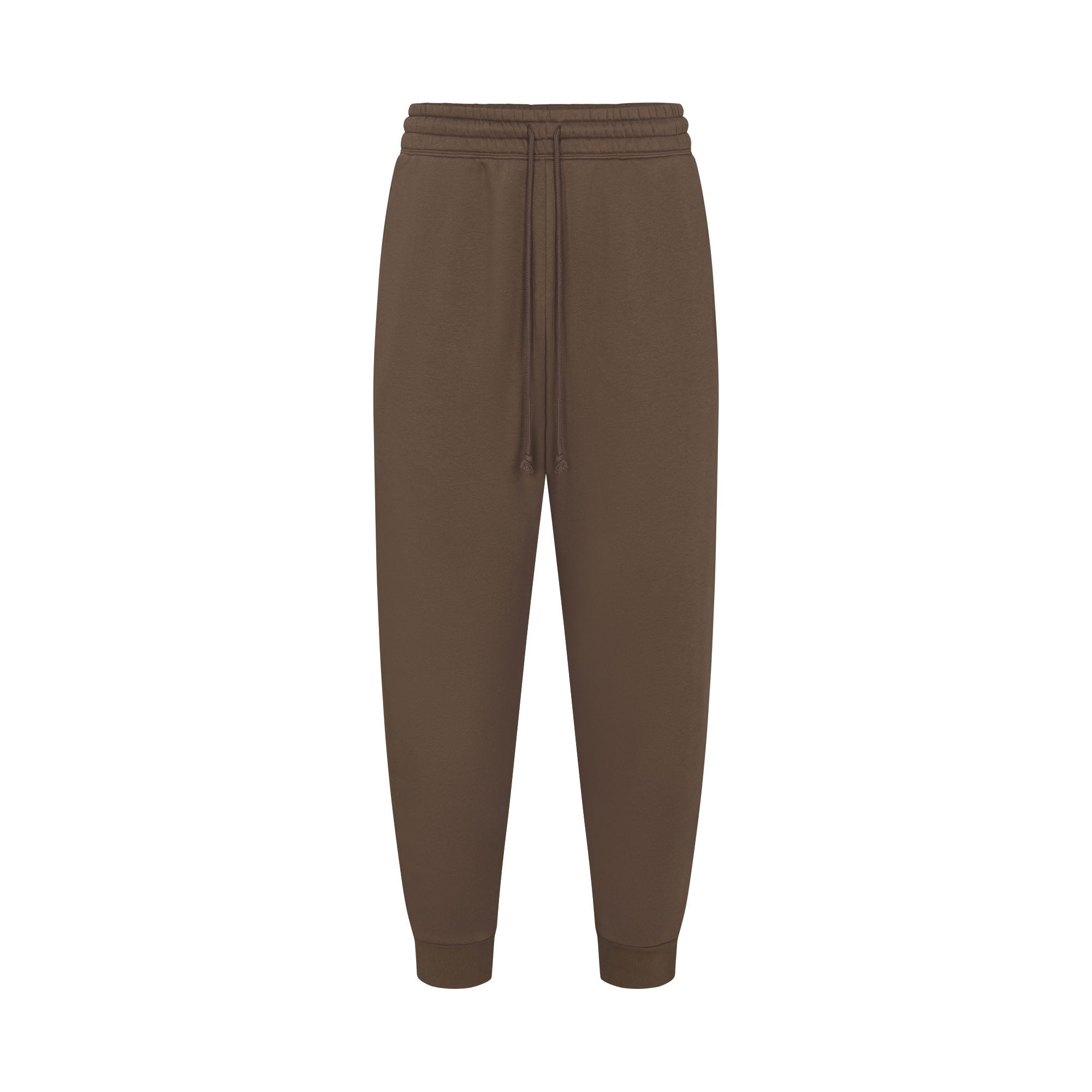 FLEECE LOUNGE MENS TAPERED JOGGER | DRIFTWOOD FLAT ON A WHITE BACKGROUND | FLT