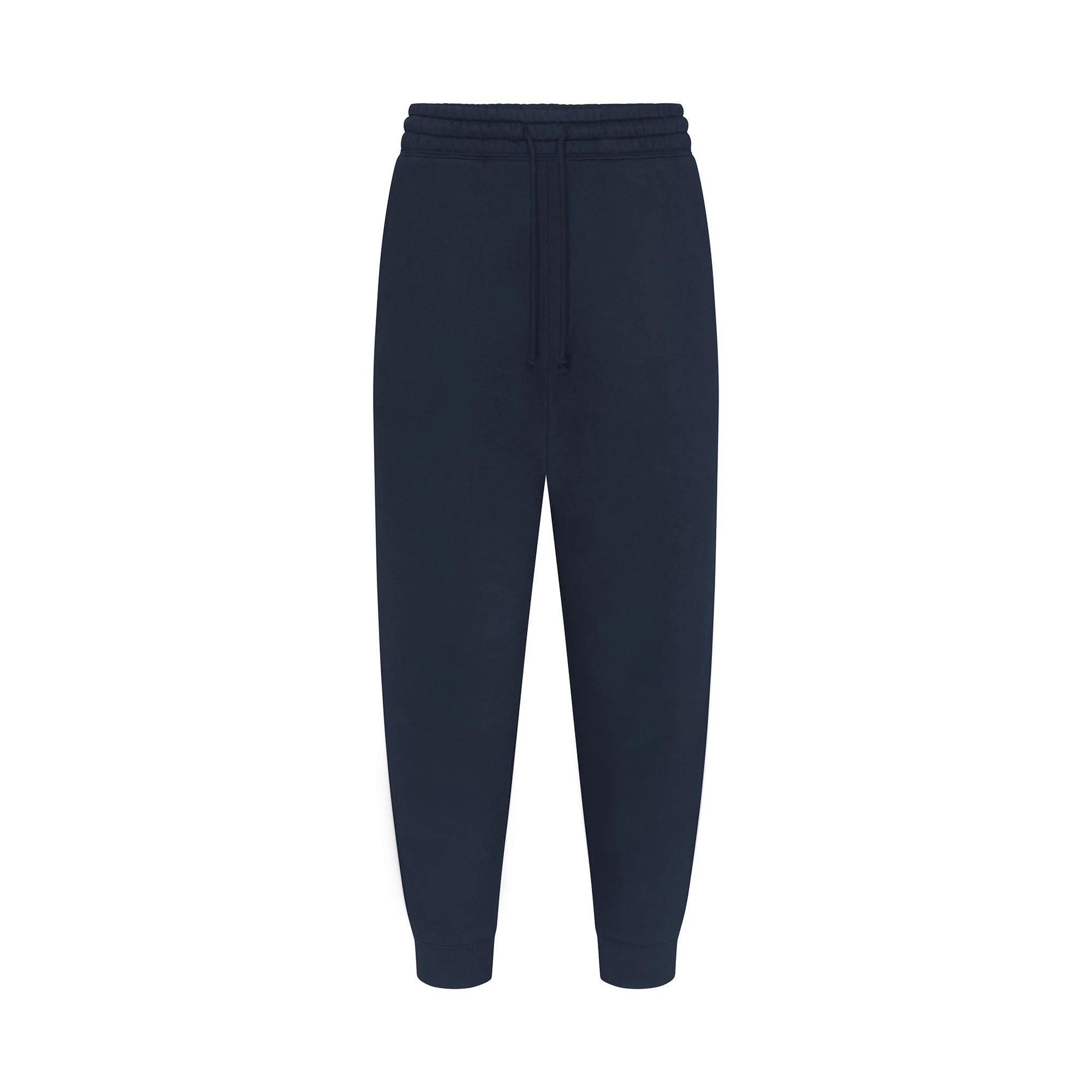 FLEECE LOUNGE MENS TAPERED JOGGER | NAVYFLAT ON A WHITE BACKGROUND | FLT