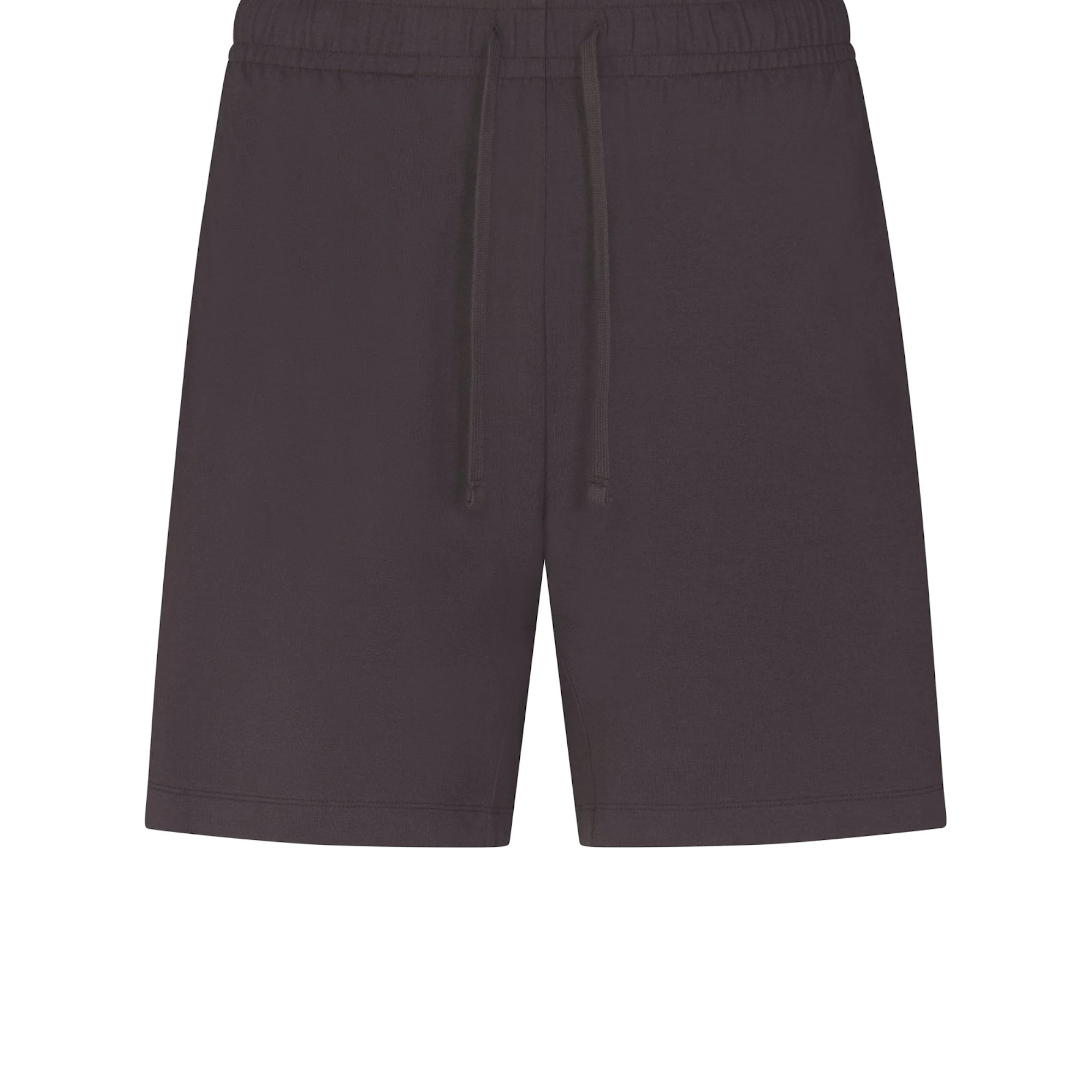 JERSEY LOUNGE MENS RELAXED SHORT | ASH (MENS SHORTS, MENS BOTTOMS) LAYS FLAT ON A WHITE BACKGROUND | FLT