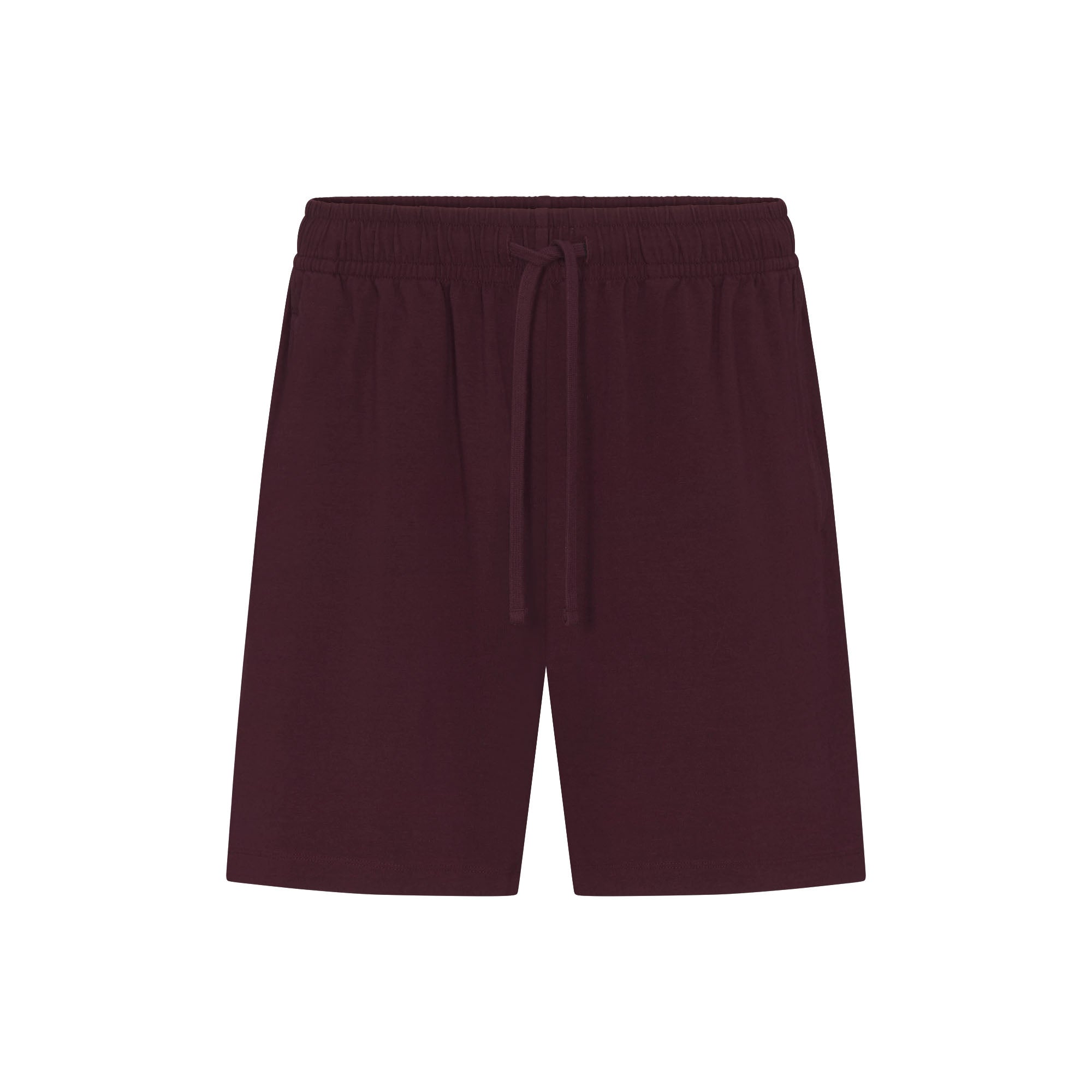 JERSEY LOUNGE MENS RELAXED SHORT | CURRANT FLAT ON A WHITE BACKGROUND @ | FLT