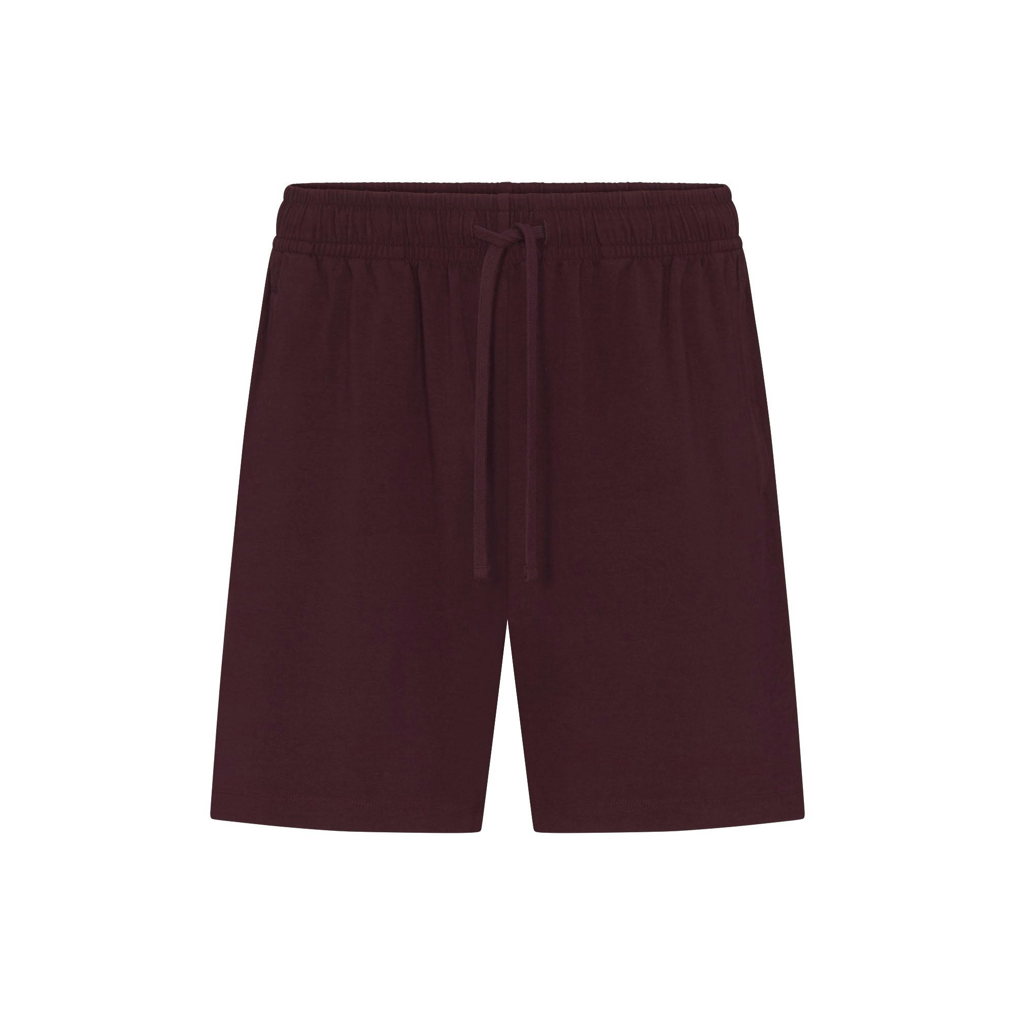 JERSEY LOUNGE MENS RELAXED SHORT | CURRANT FLAT ON A WHITE BACKGROUND @ | FLT