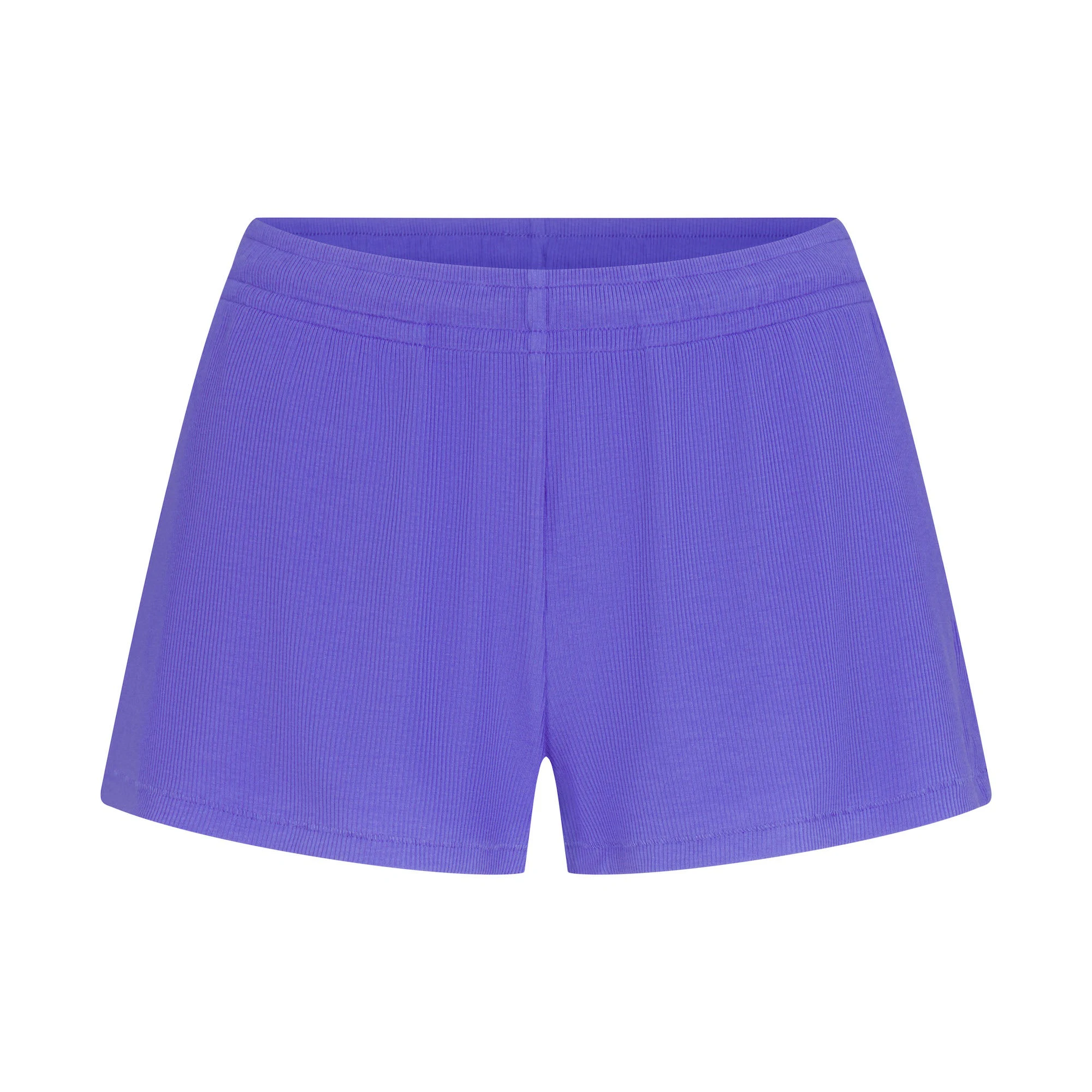 SOFT LOUNGE LOOSE SHORT | TANZANITE (SHORTS, BOTTOMS) FLAT ON A WHITE BACKGROUND | FLT