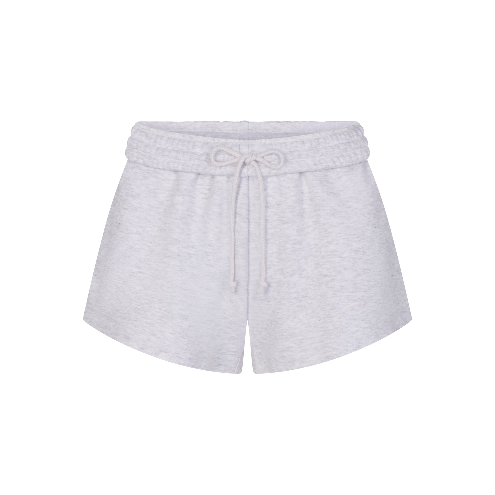 COTTON FLEECE SHORT SHORT LIGHT HEATHER GREY