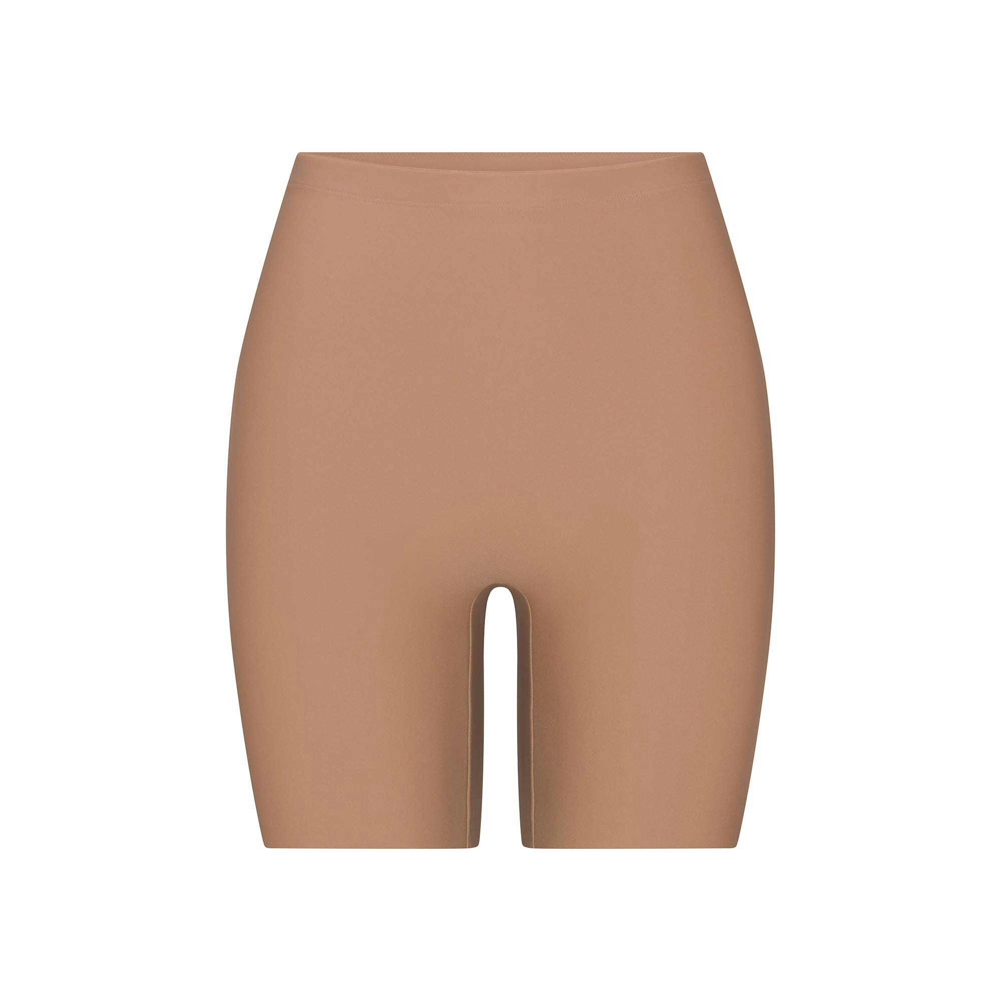 SKIMS BODY BUTT ENHANCING PADDED SHORT | SIENNA FLAT ON A WHITE BACKGROUND | FLT | FLT