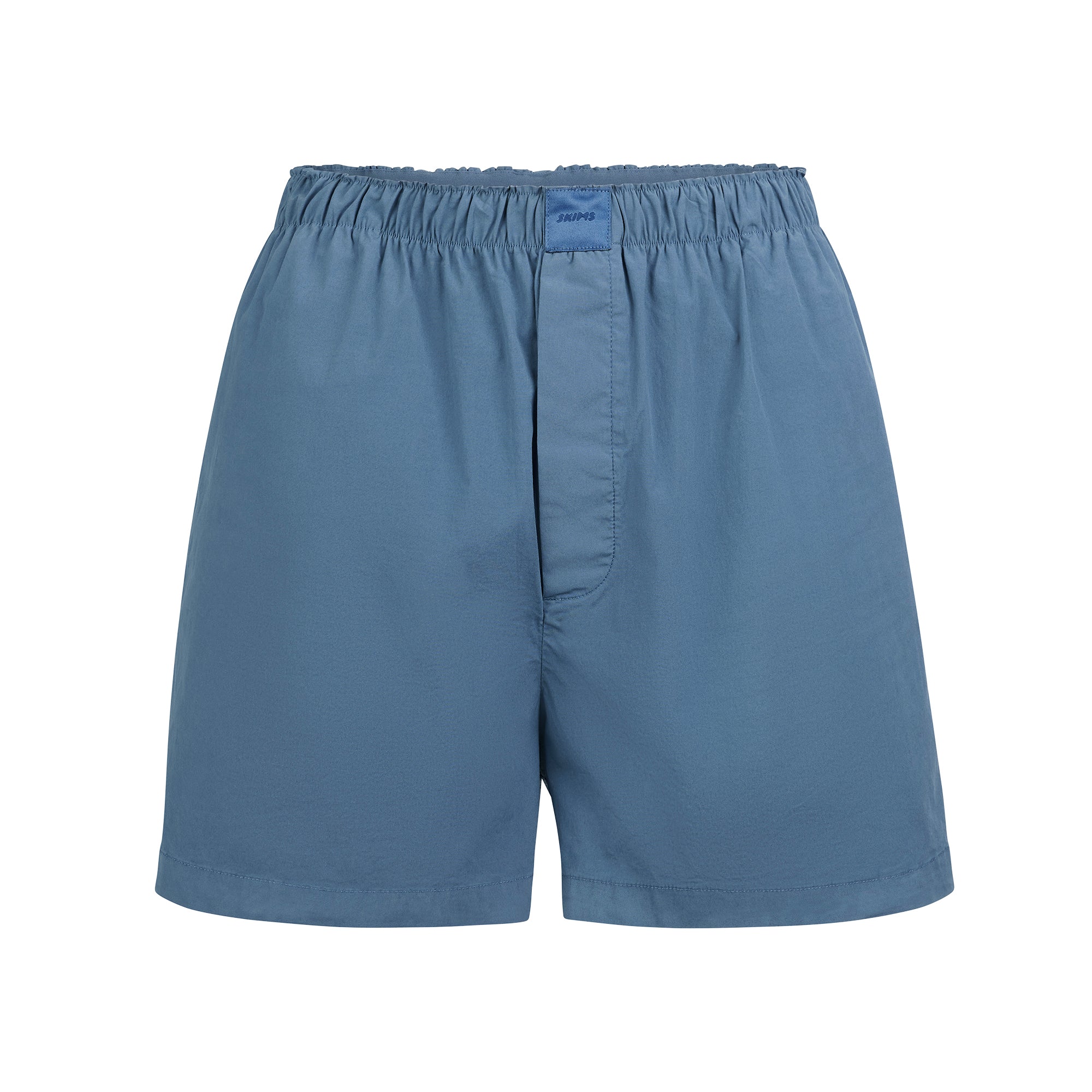 【関税込み】SKIMS ブルー Cotton Poplin ボクサー COTTON POPLIN BOXER | HARBOR
