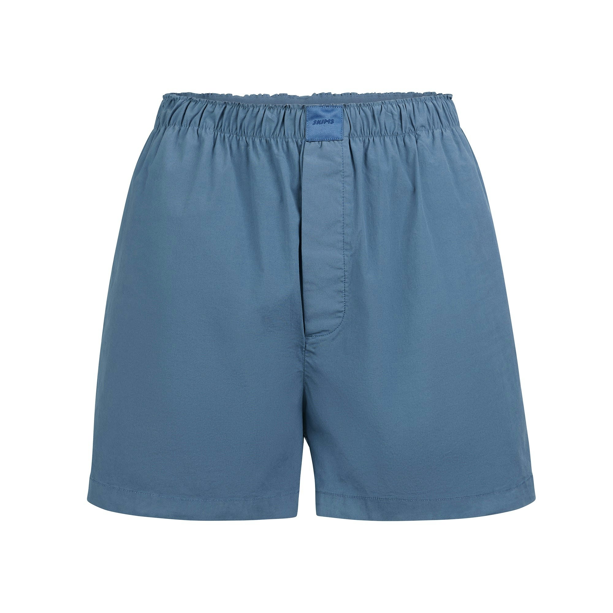 COTTON POPLIN BOXER | HARBOR FLAT ON A WHITE BACKGROUND | FLT