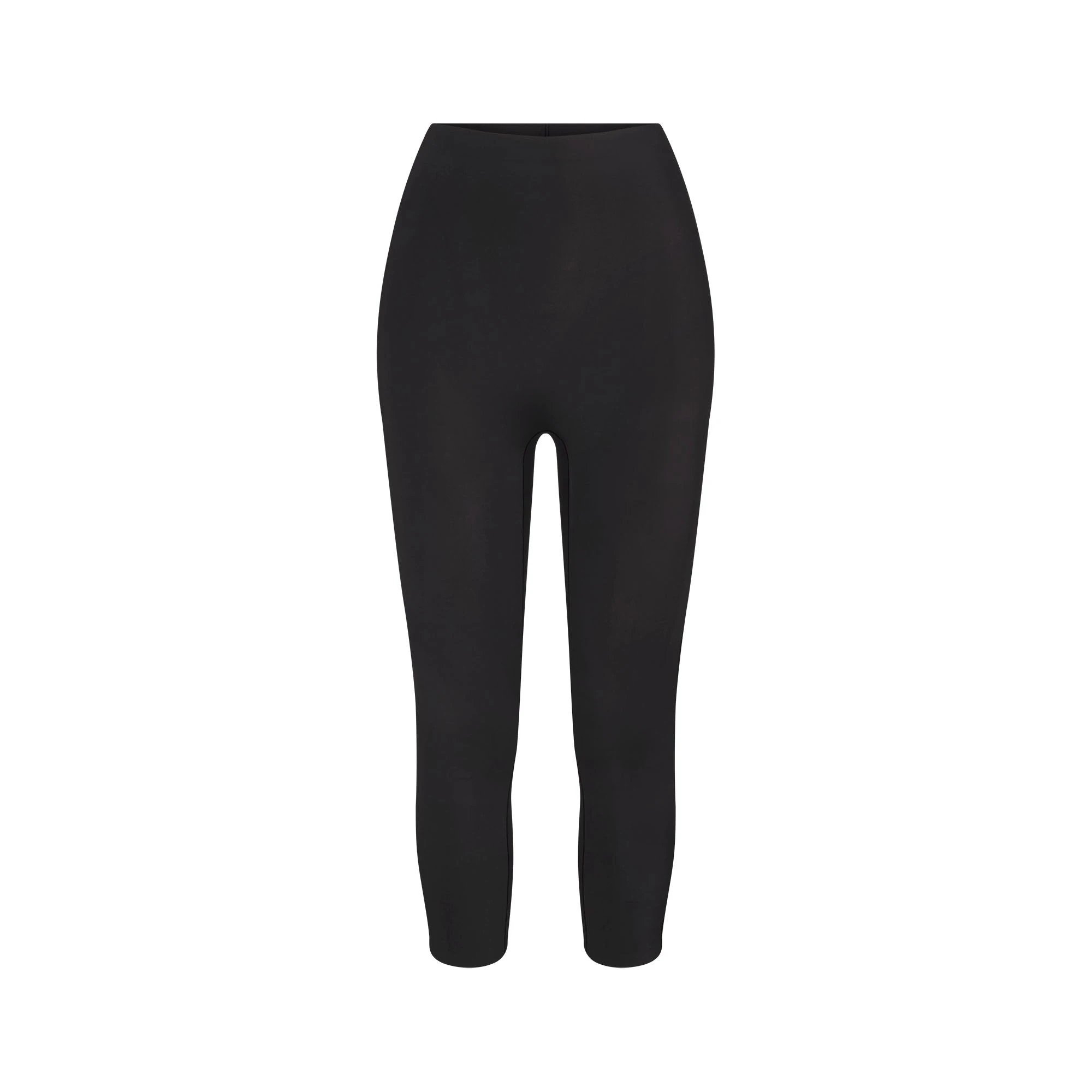 COOL SHAPEWEAR CAPRI | ONYX FLAT ON A WHITE BACKGROUND | FLT