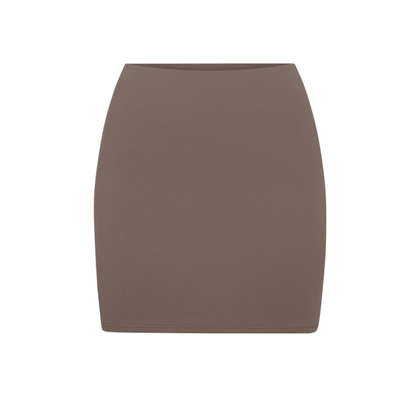 FITS EVERYBODY MINI SKIRT | AMETHYST (SKIRTS) FLAT ON A WHITE BACKGROUND | FLT