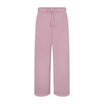 COTTON FLEECE STRAIGHT LEG PANT