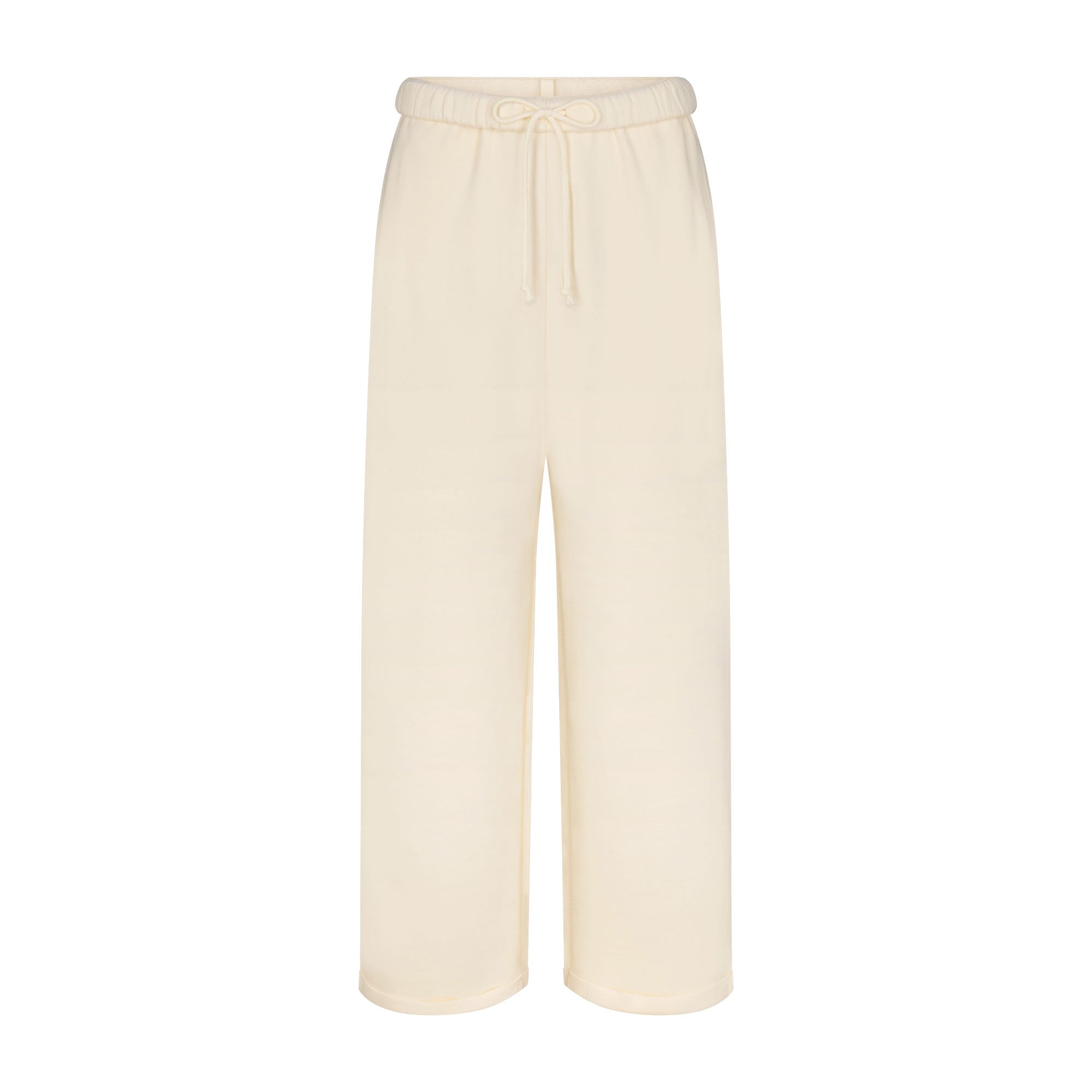 Fleece straight leg pants clearance