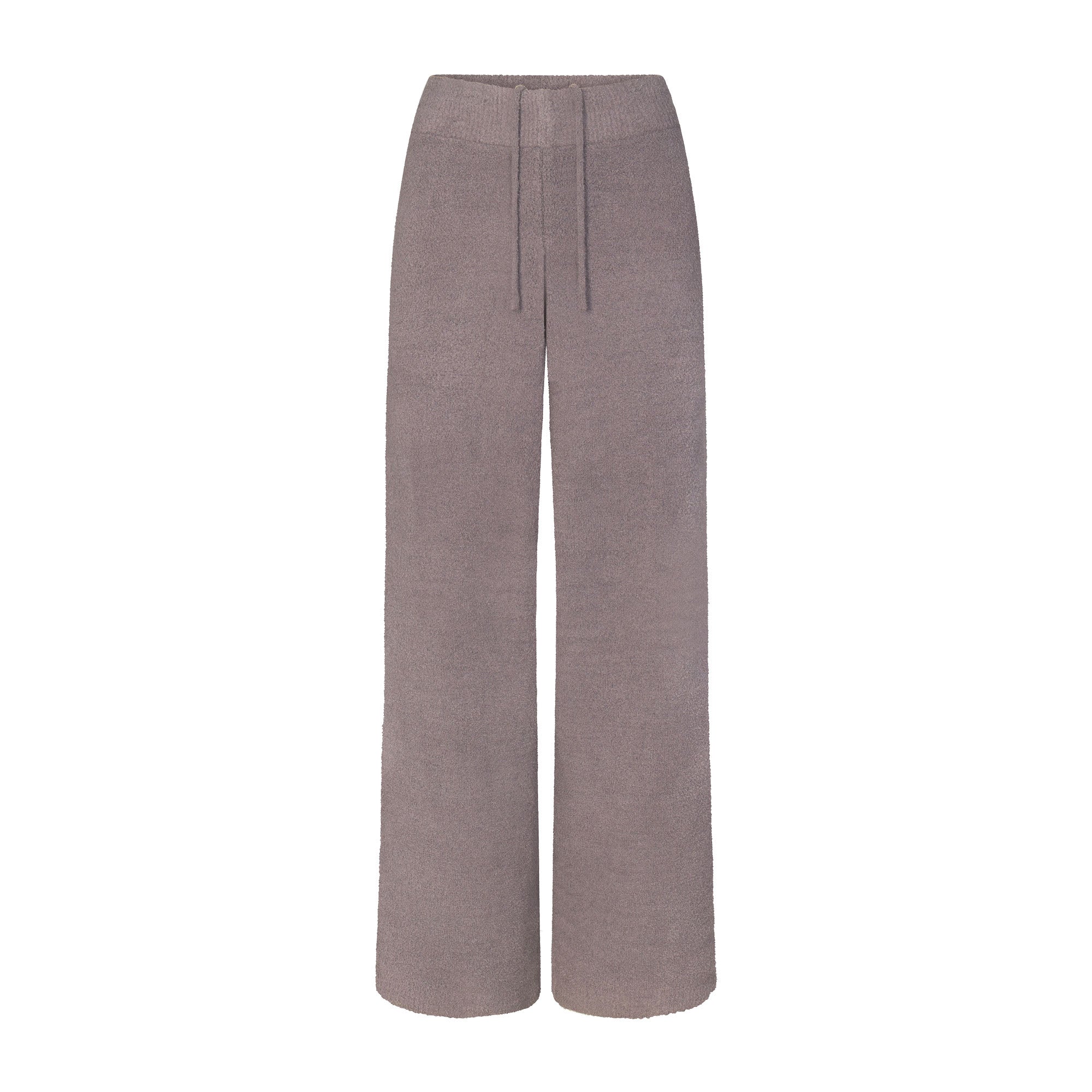 COZY KNIT STRAIGHT LEG PANT GREY CHALK