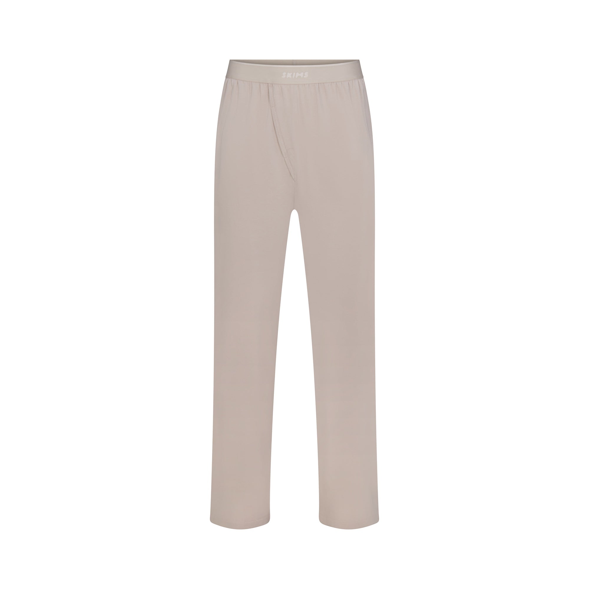 JERSEY SLEEP MENS STRAIGHT LEG PANT | STONE JERSEY SLEEP MENS STRAIGHT LEG PANT | STONE