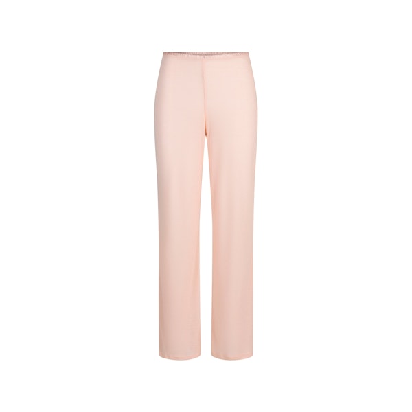 SHEER COTTON LACE STRAIGHT LEG PANT | VILLA FLAT ON A WHITE BACKGROUND | FLT