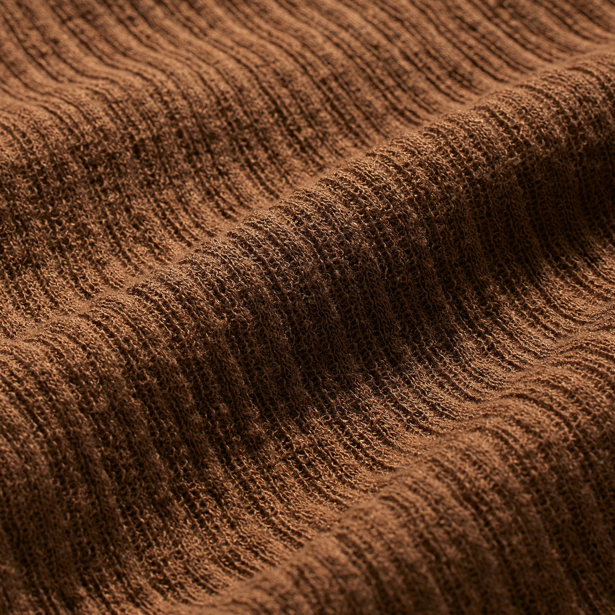 SHEER KNIT FOLDOVER LONG SKIRT | BISON ADDITIONAL FABRIC DETAILS @ | about this fabric