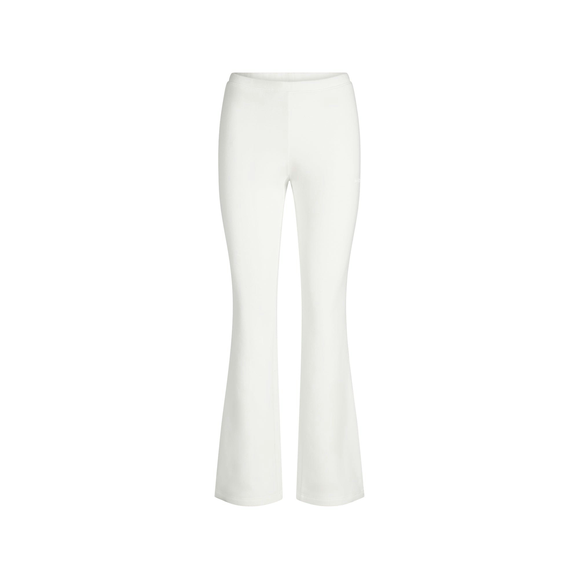 COTTON FLEECE SLIM PANT | MARBLE FLAT ON A WHITE BACKGROUND | FLT