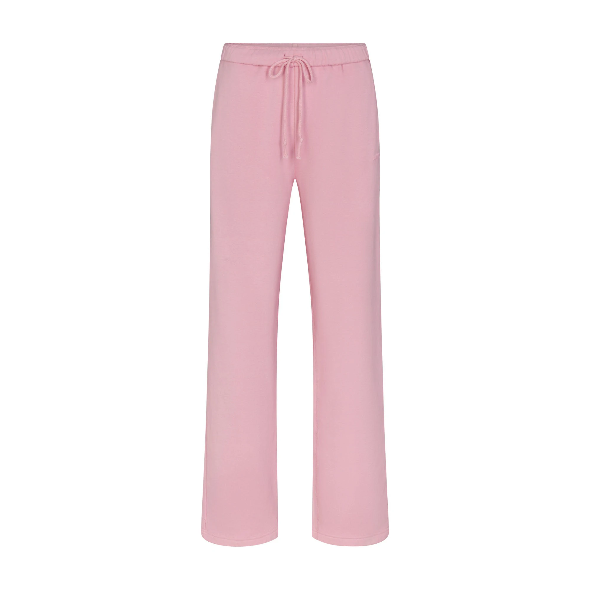 COTTON FLEECE CLASSIC STRAIGHT LEG PANT | HALITE WITH SNOW LOGO FLAT ON A WHITE BACKGROUND | FLT
