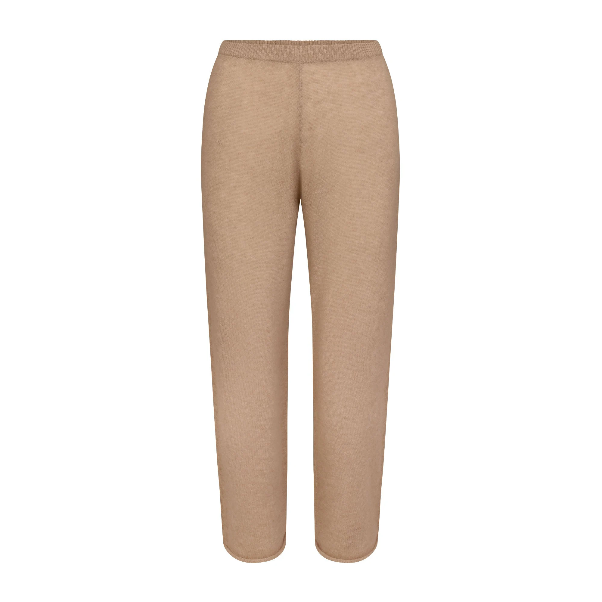 AIRY CASHMERE JOGGER | TOFFEE & LAYS FLAT ON A WHITE BACKGROUND | FLT