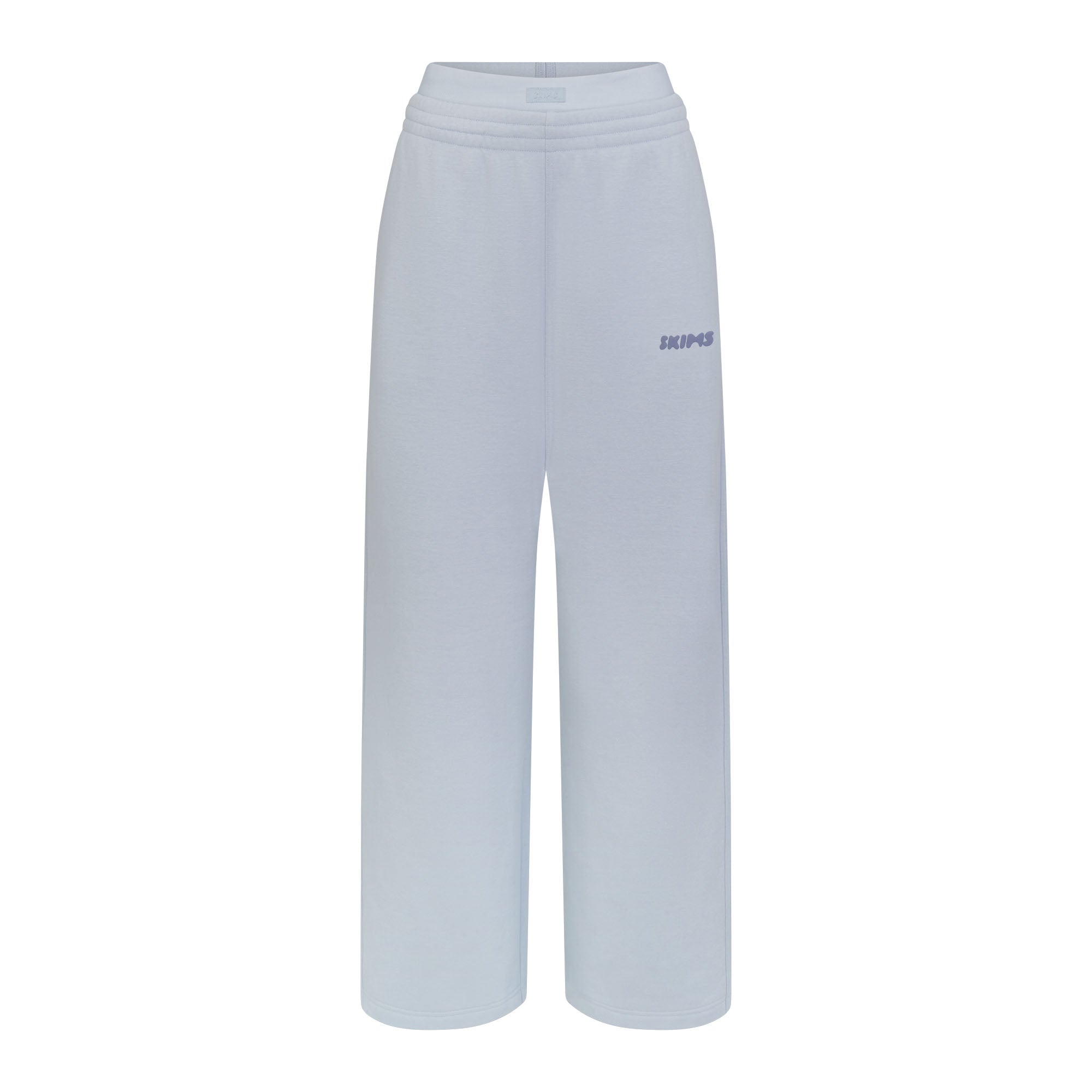 DOUBLE WAISTBAND PANT WITH EMBOSSED LOGO