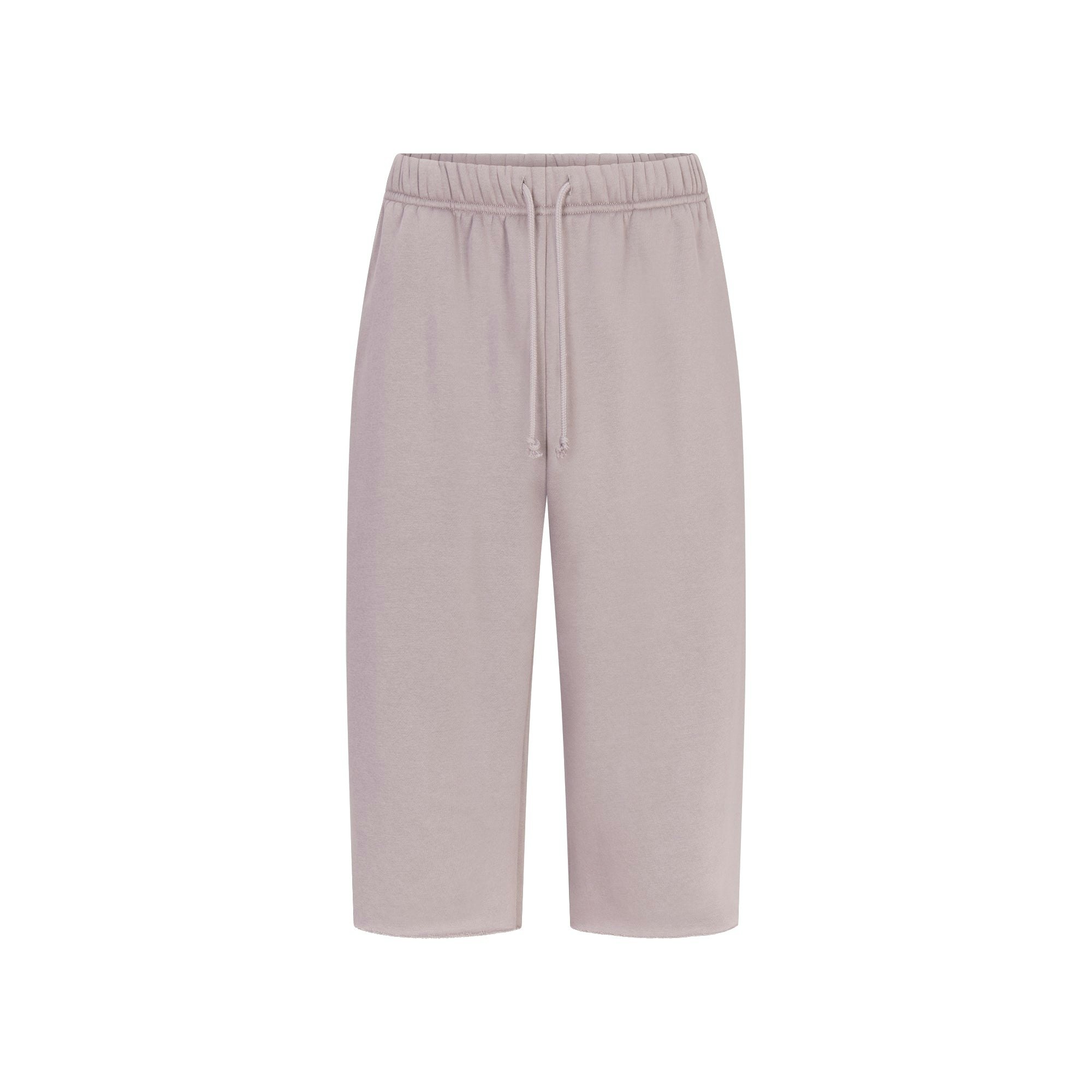 FLEECE LOUNGE MENS RELAXED LONG SHORT | SHADOW FLAT ON A WHITE BACKGROUND | FLT