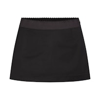 SATIN MINI SKIRT