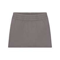 BOYFRIEND FLEECE MINI SKIRT