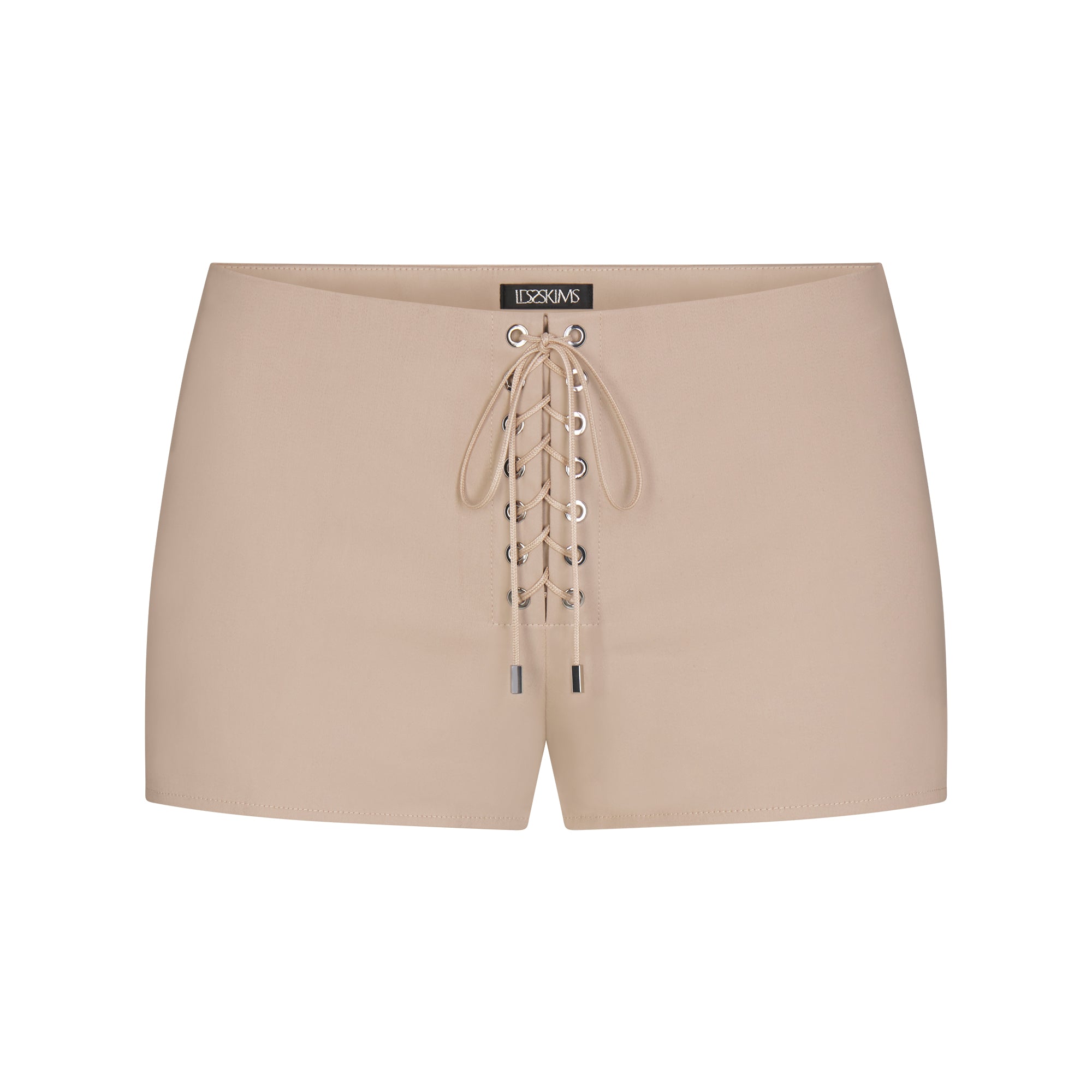 LUDOVIC DE SAINT SERNIN X SKIMS WAXED COTTON BRIEF | CLAY FLAT ON A WHITE BACKGROUND | FLT