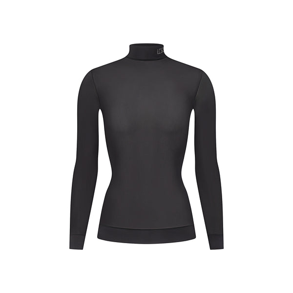 FITS EVERYBODY LONG SLEEVE T-SHIRT | ONYX | SKIMS