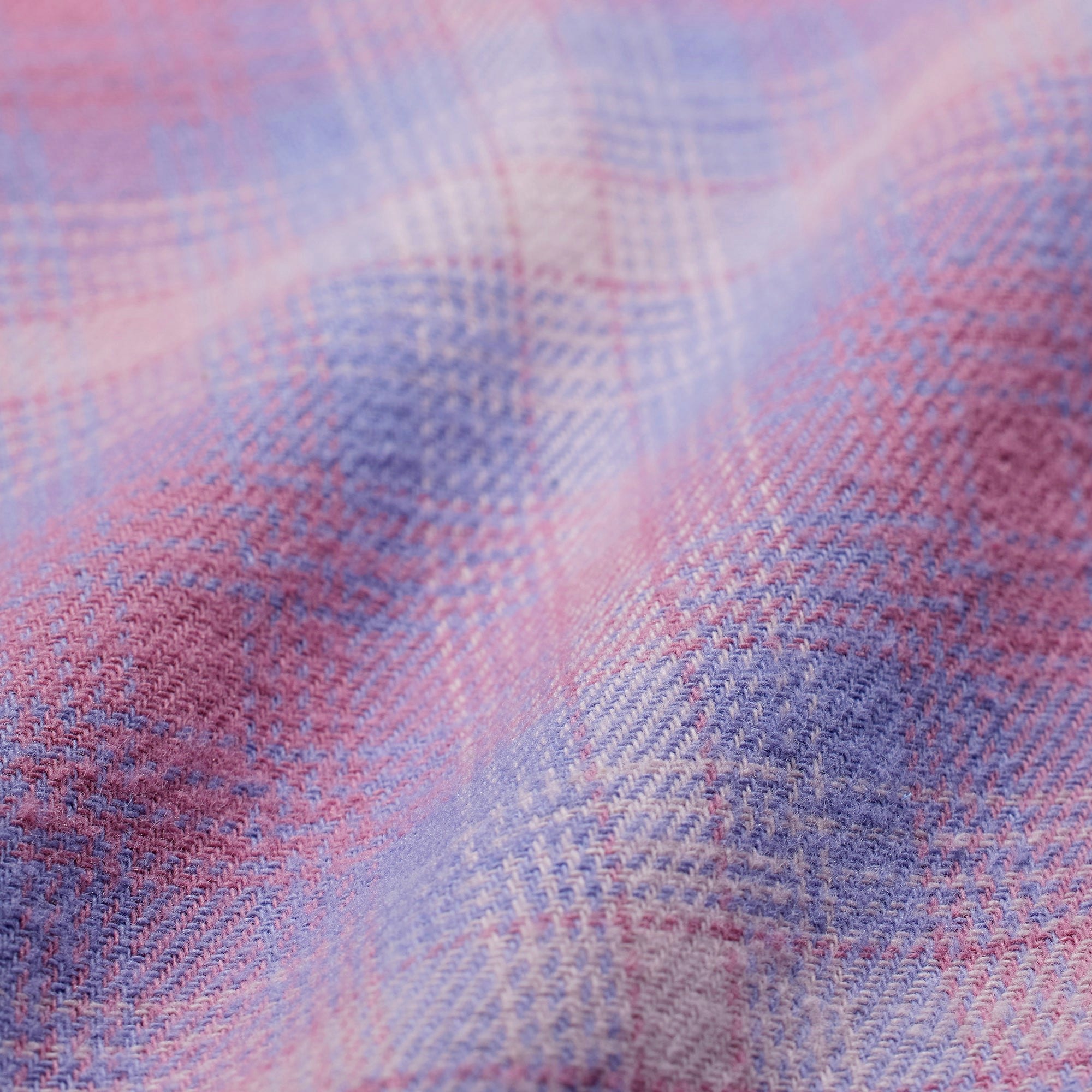 FLANNEL SLEEP OVERSIZED PANT | COTTON CANDY PLAID ADDITIONAL FABRIC DETAILS