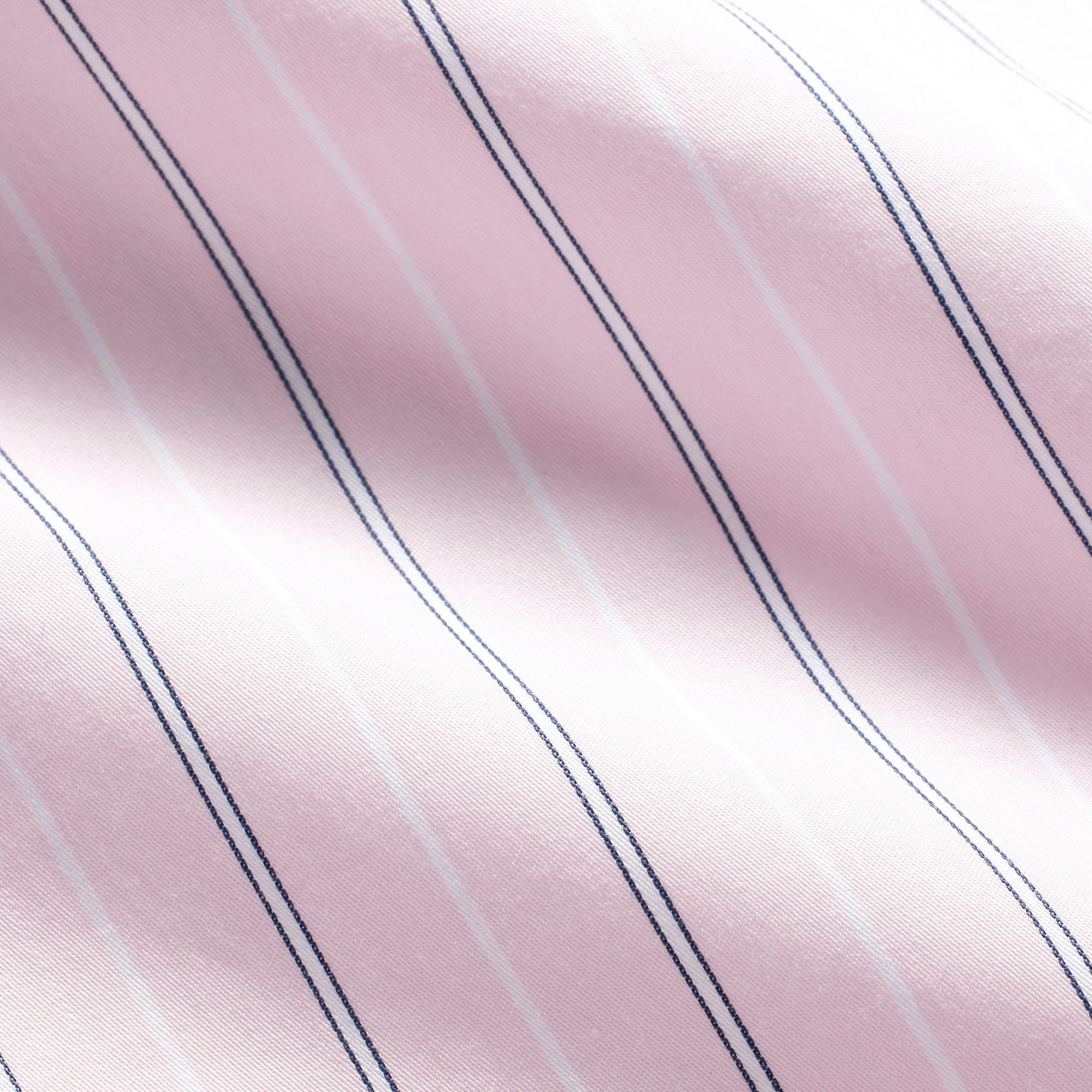 COTTON POPLIN | PALE PINK PENCIL STRIPE ADDITIONAL FABRIC DETAILS
