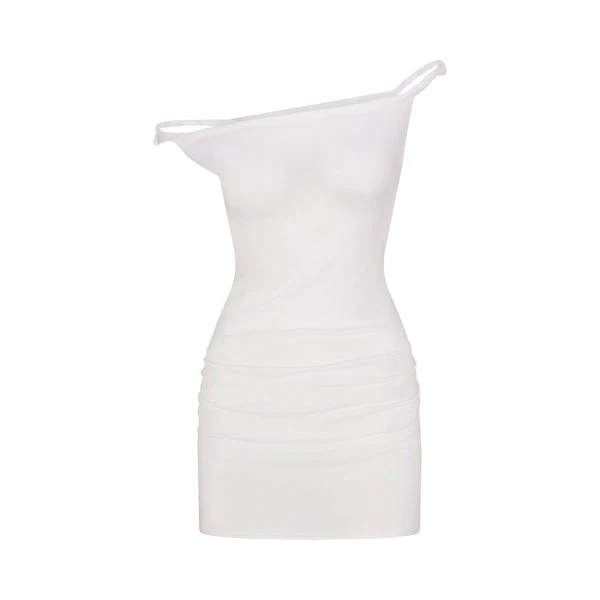 skims tube dress mini POPLIN APPAREL MINI TUBE DRESS | SNOW