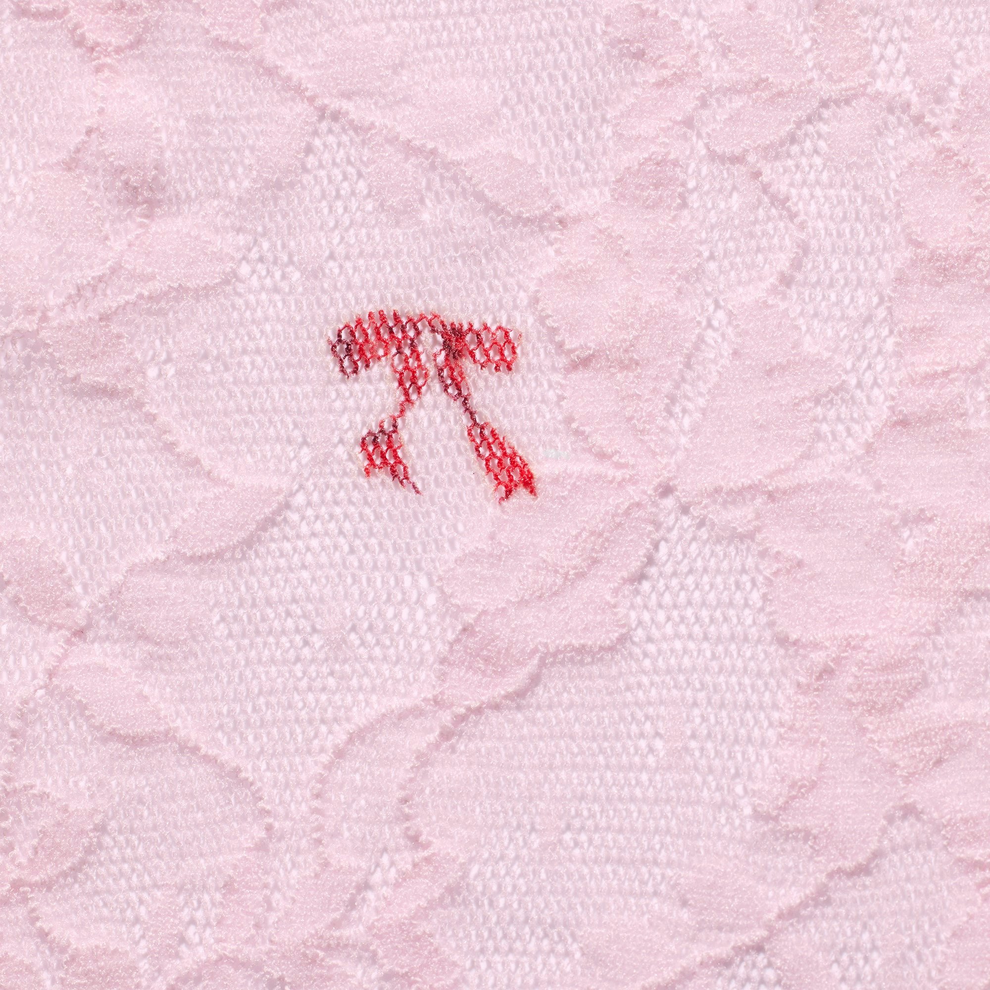 STRETCH LACE TRIANGLE CAMI AND SHORT SET | CHERRY BLOSSOM BOW PRINT ADDITIONAL FABRIC DETAILS